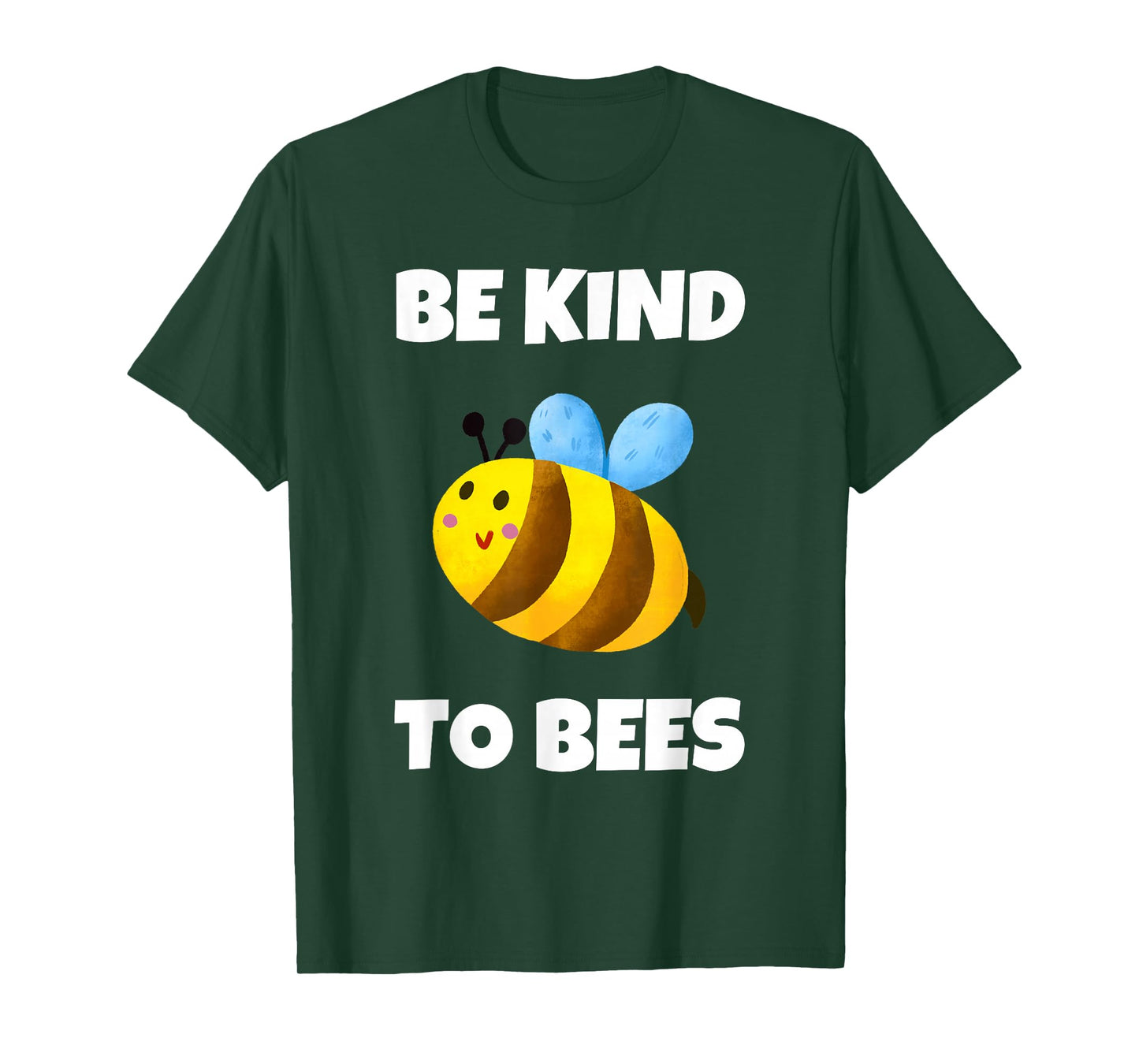 Cute Bumble Bee Be Kind To Bees For Women Kids Men T-Shirt