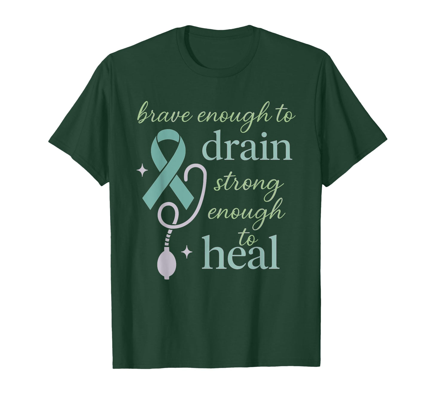Lymphedema Warrior Lymphatic Awareness Chronic Illness Fight T-Shirt