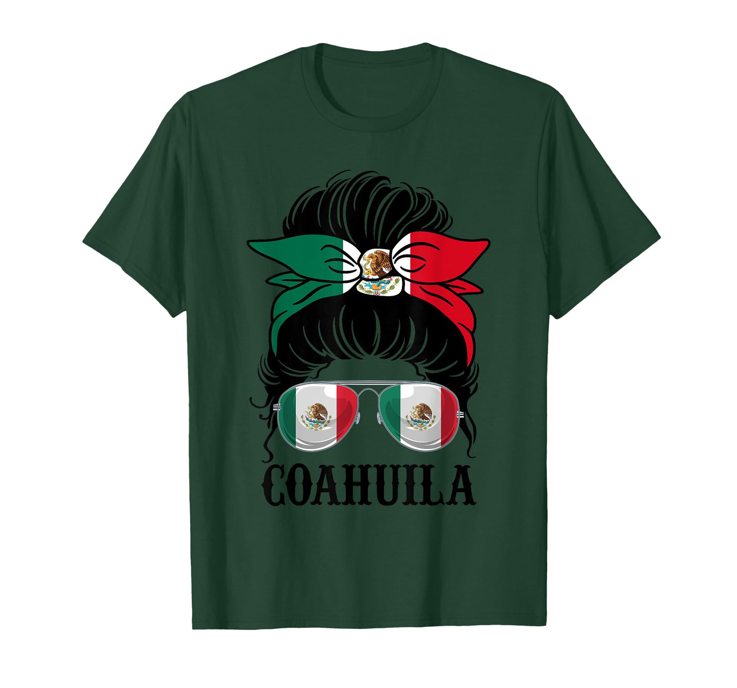 Coahuila Mexico Pride Mexican Flag State T-Shirt