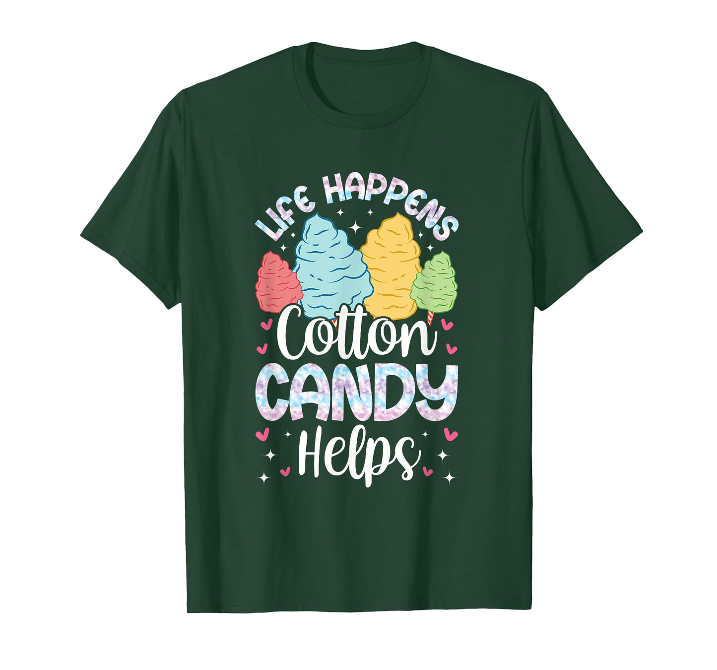 Professional Cotton Candy Crew Apparel Candy Patch Treat T-Shirt