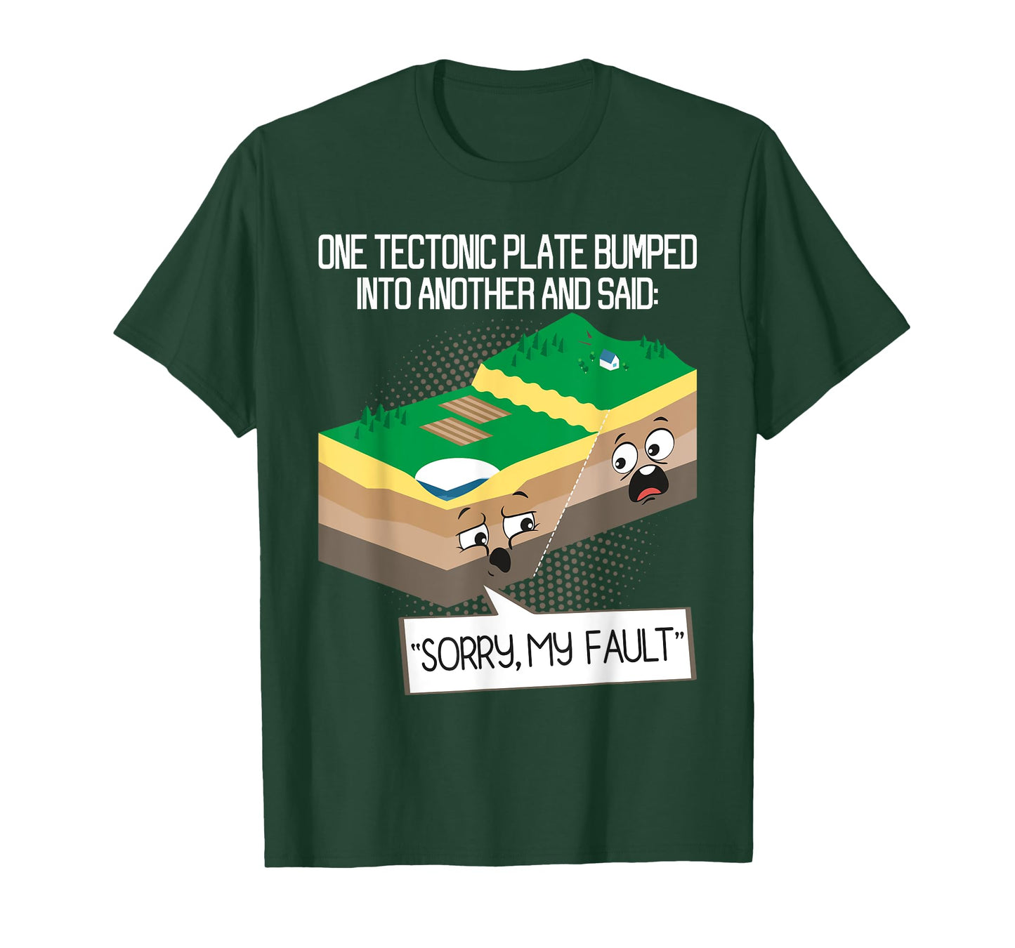 Tectonic Plate - Geology Earth Science Teacher Seismology T-Shirt