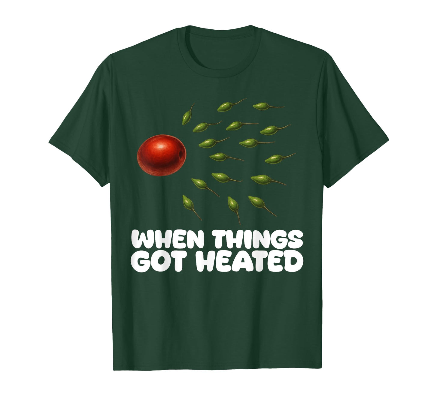 Guac How It was Born Avocado Salsa Spicy Humor T-Shirt