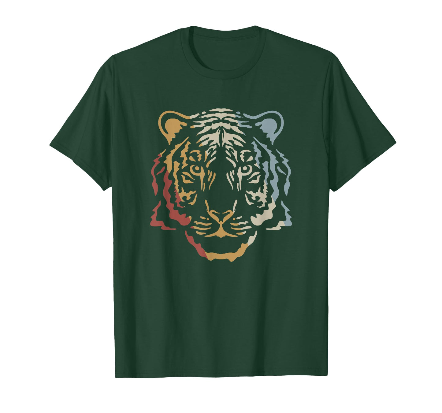 Tiger Retro Style Vintage T-Shirt