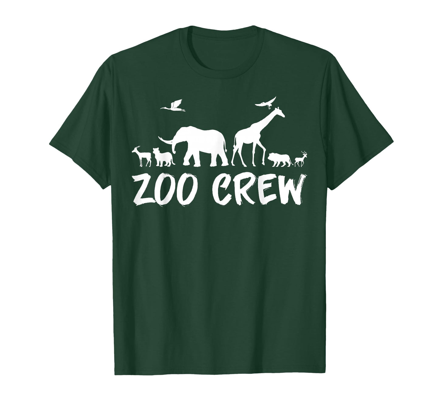 Safari Jungle Animals Wildlife Lover Zoo Crew Kids T-Shirt