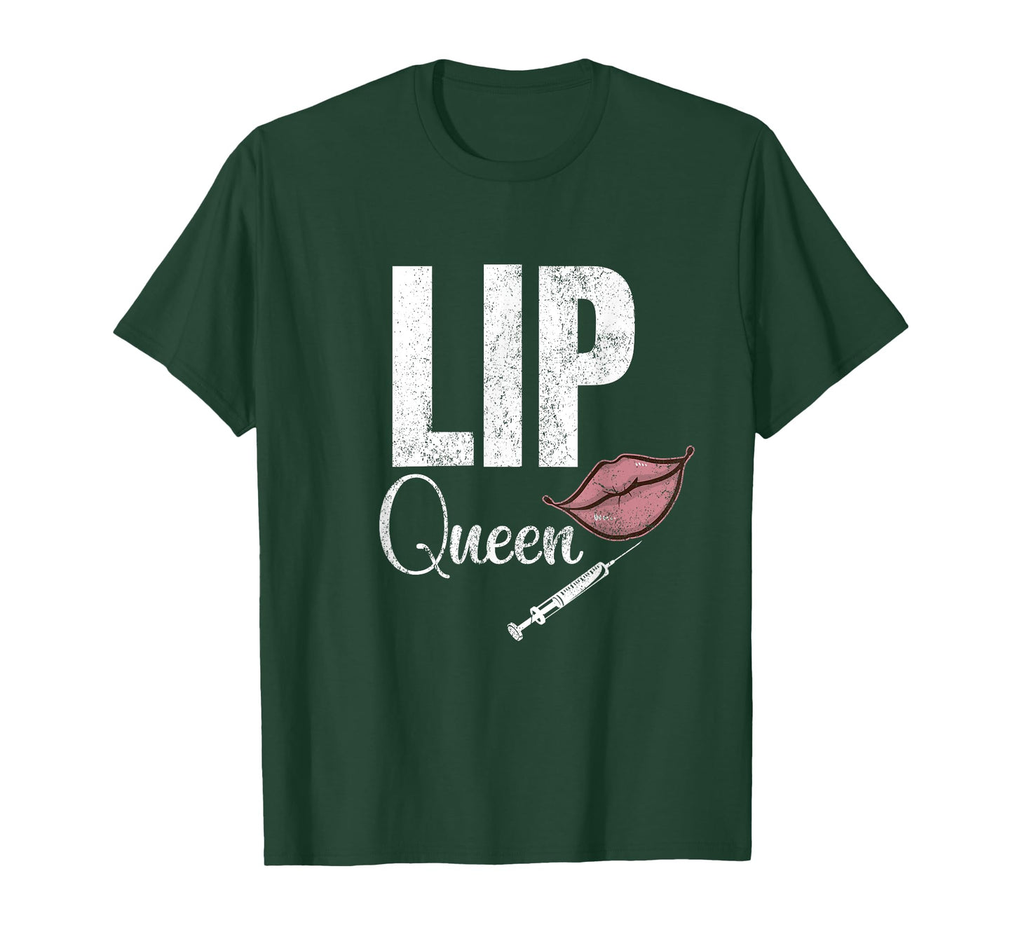 Vintage Lip Queen Injector Filler Aesthetic Nurse Injector T-Shirt
