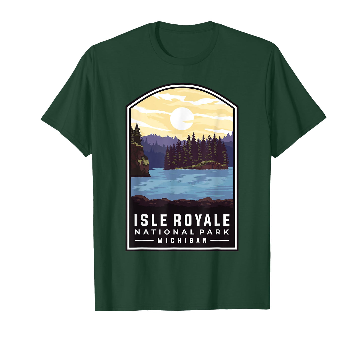 Isle Royale National Park Michigan T-Shirt