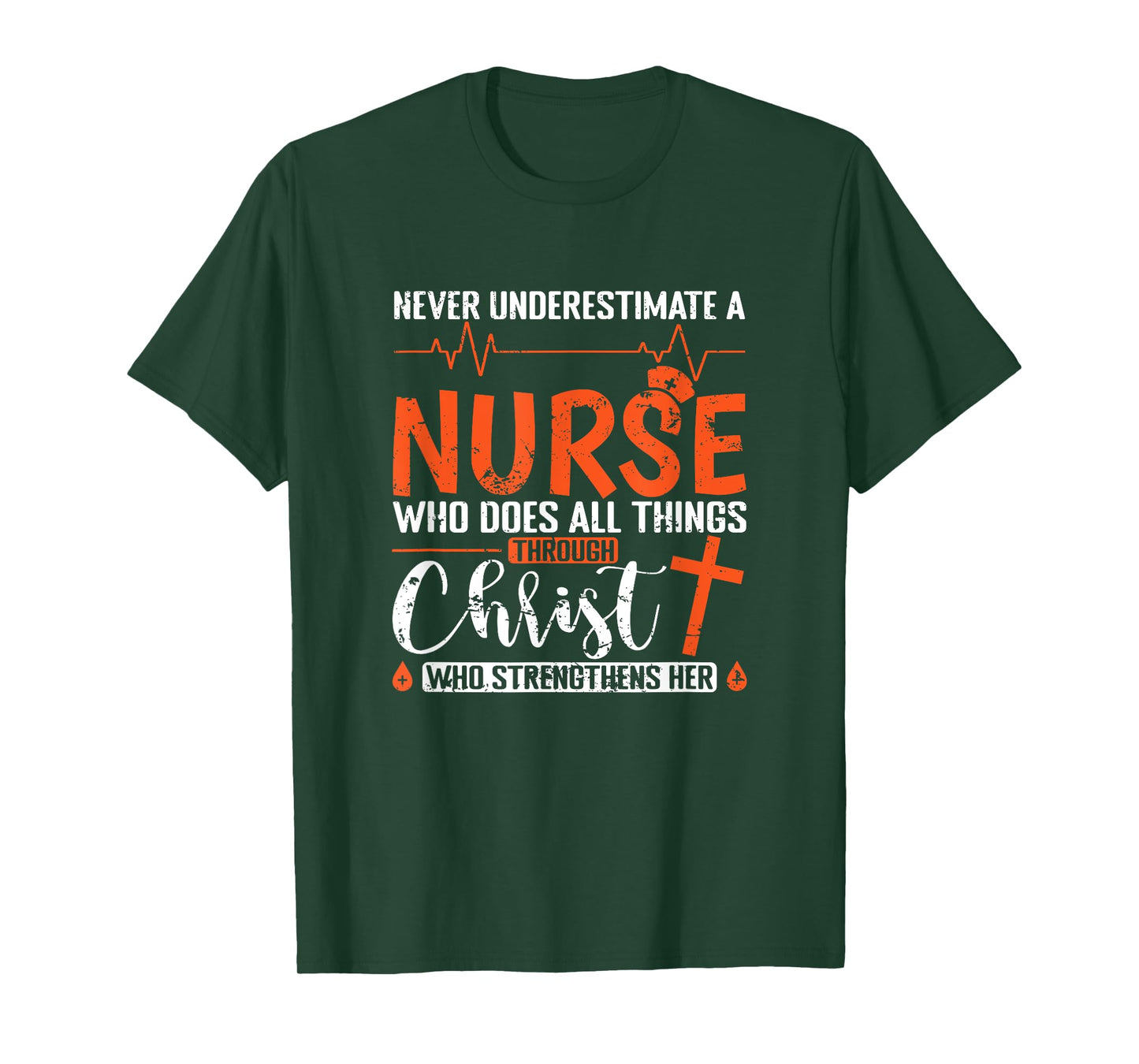 Never underestimate a Nurse T-Shirt