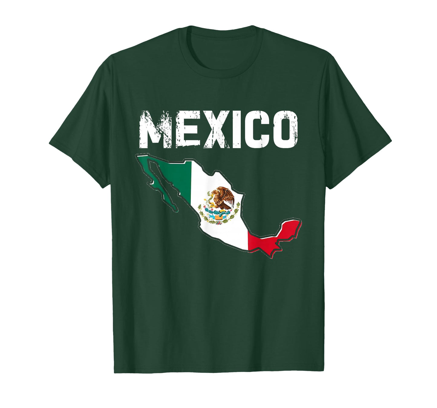 Mexico Flag Mexican Hispanic Siesta Pride Vintage T-Shirt