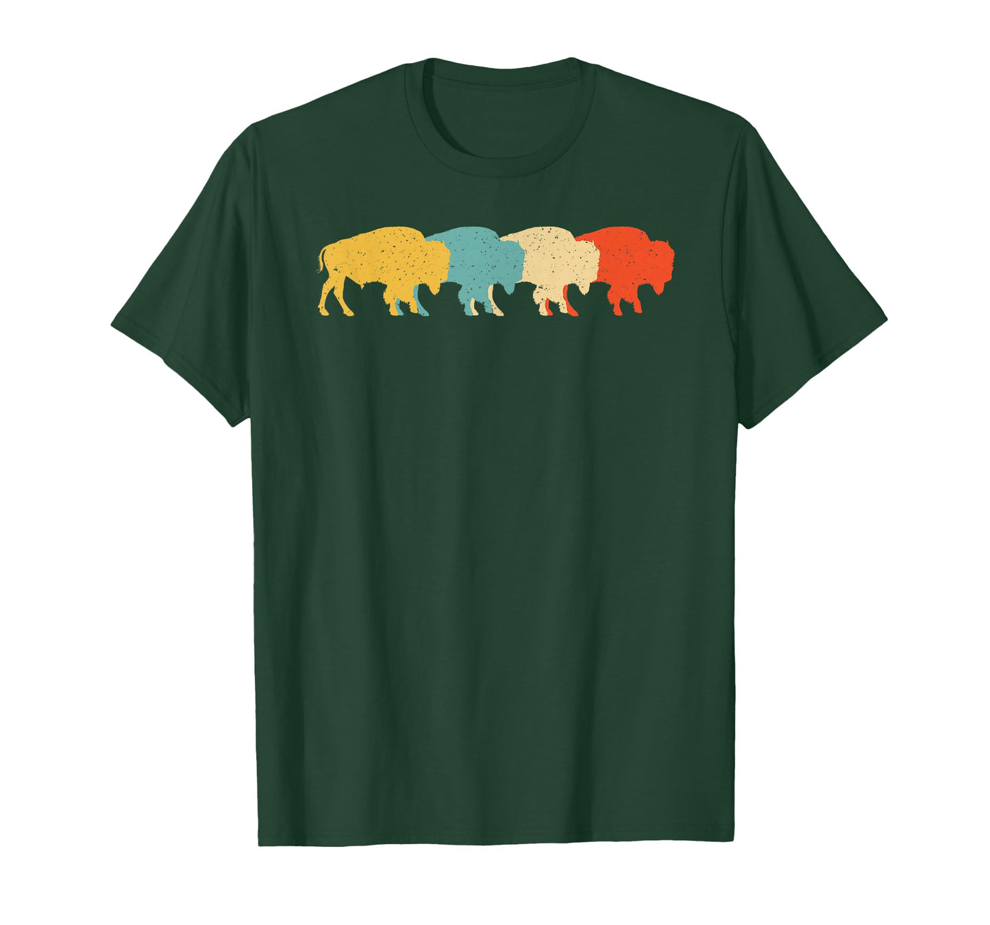 Cool Bison Design For Men Women Kids Buffalo Bison Lovers T-Shirt