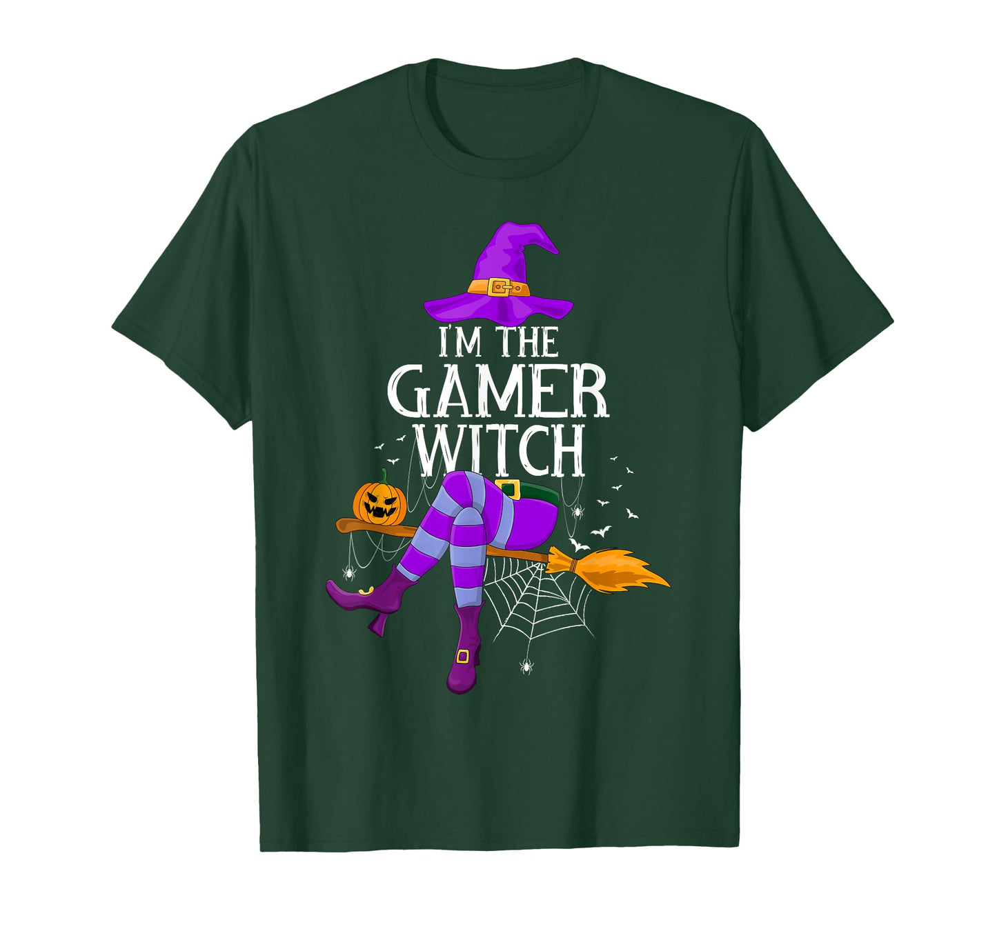 Matching Family Costume I'm The Gamer Witch Halloween T-Shirt
