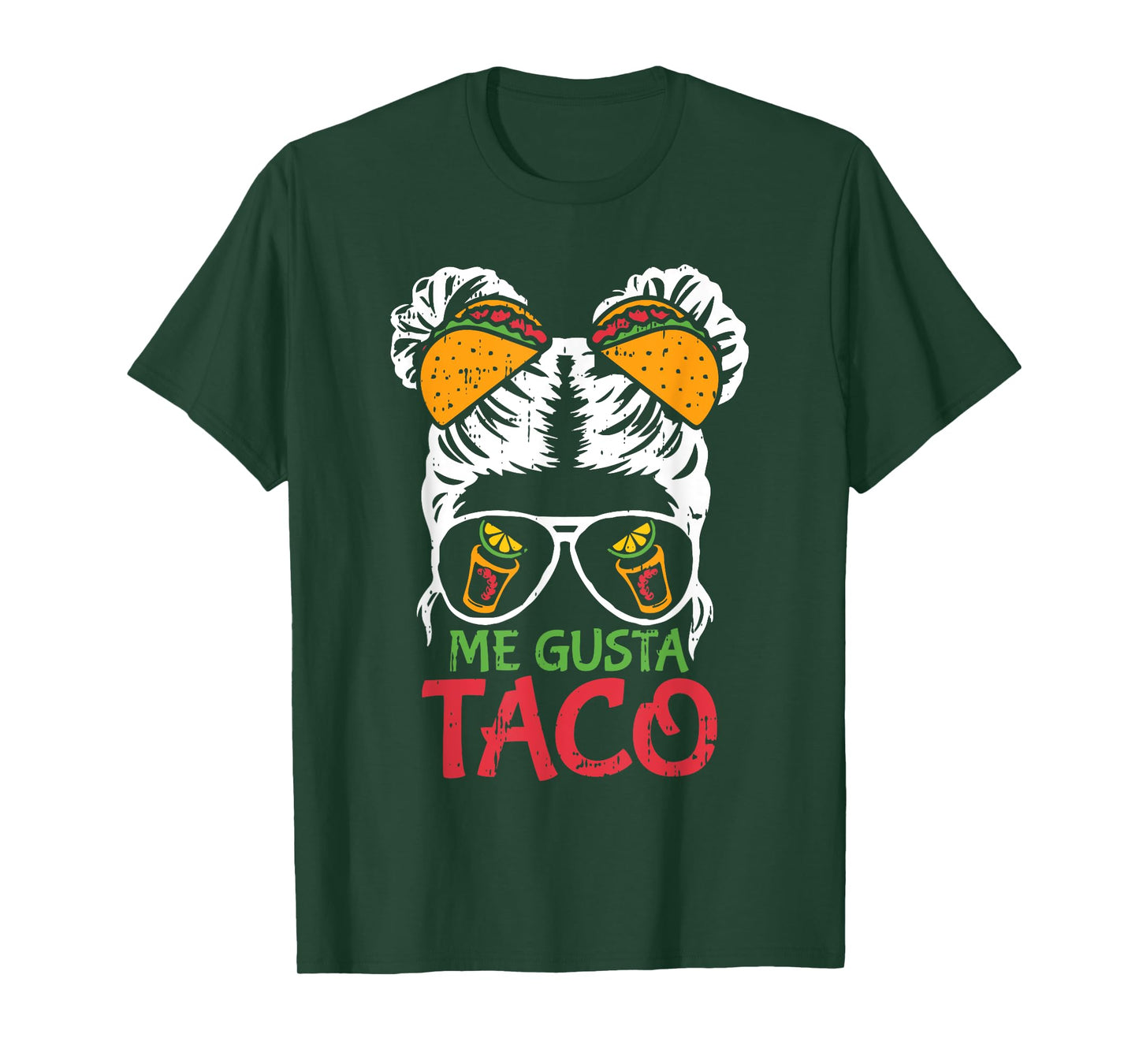 Me Gusta Taco Cinco De Mayo Funny Mexican Fiesta Women T-Shirt