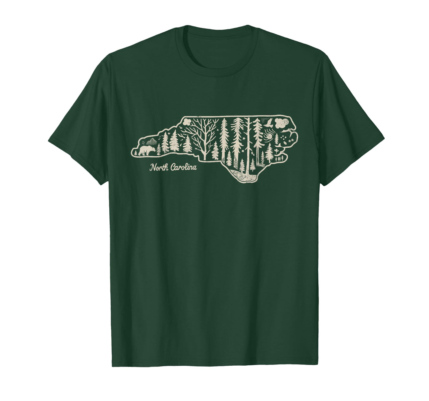 Vintage North Carolina USA Outdoor T-Shirt