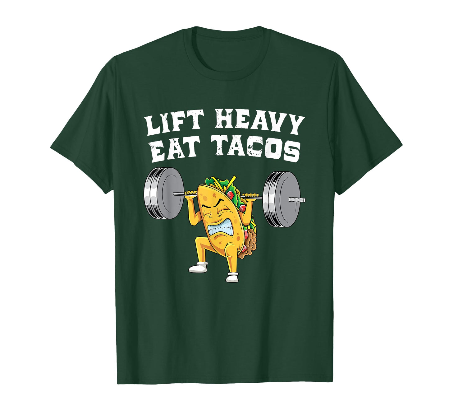 Funny Weightlifting Taco Lover Gift | Love Squats Exercise T-Shirt