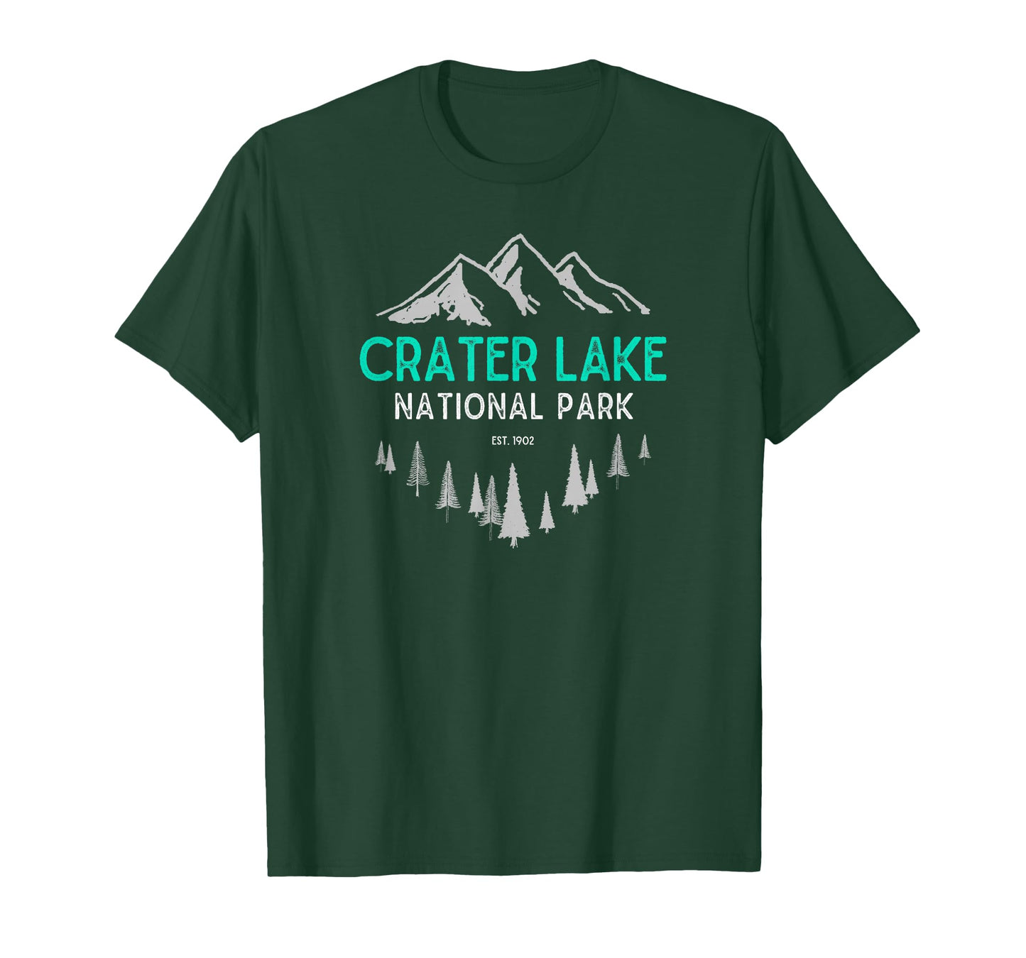 Crater Lake T-Shirt Vintage National Park Est 1902 T-Shirt