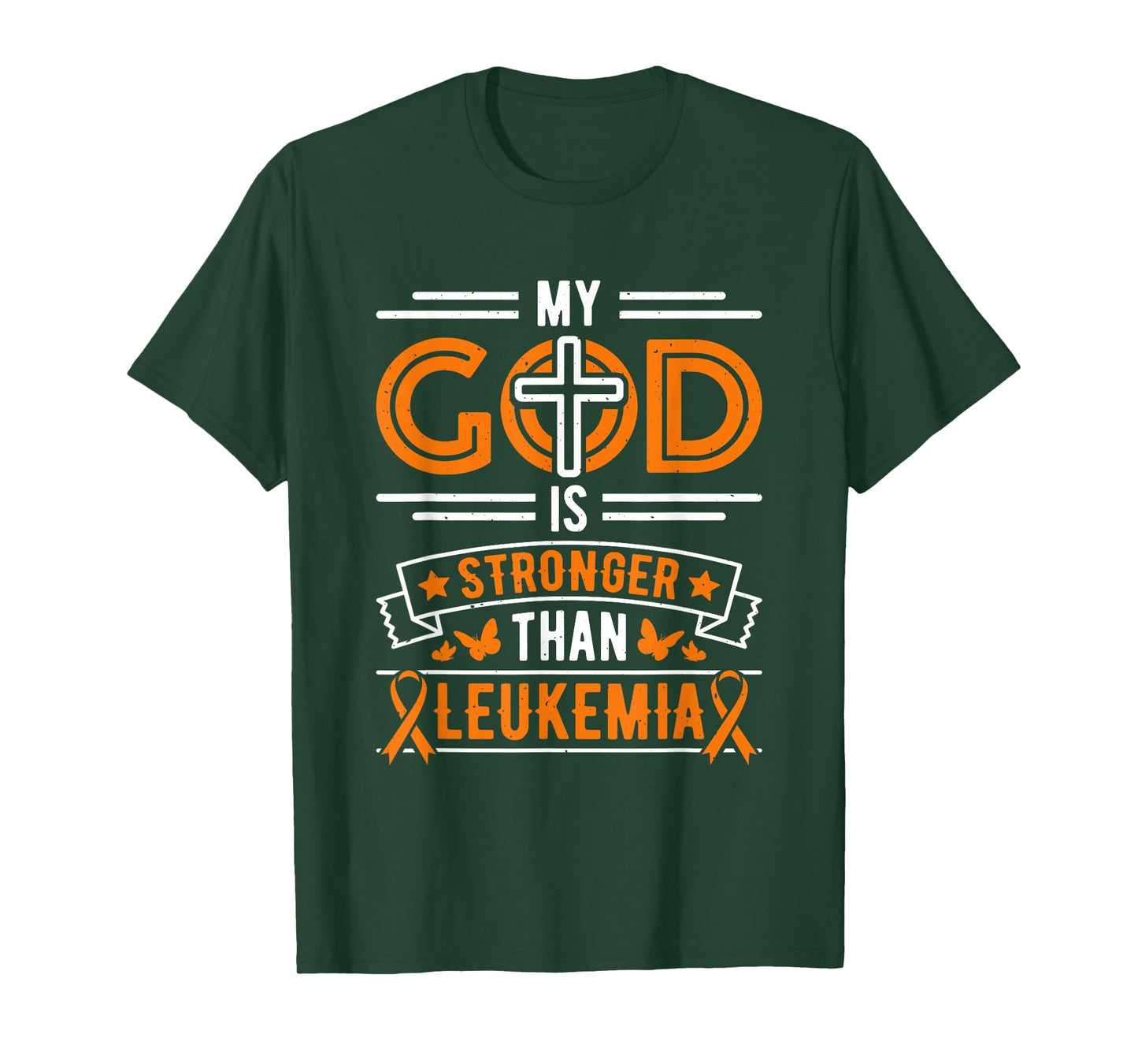My God is Stronger Than Leukemia Survivor T-Shirt