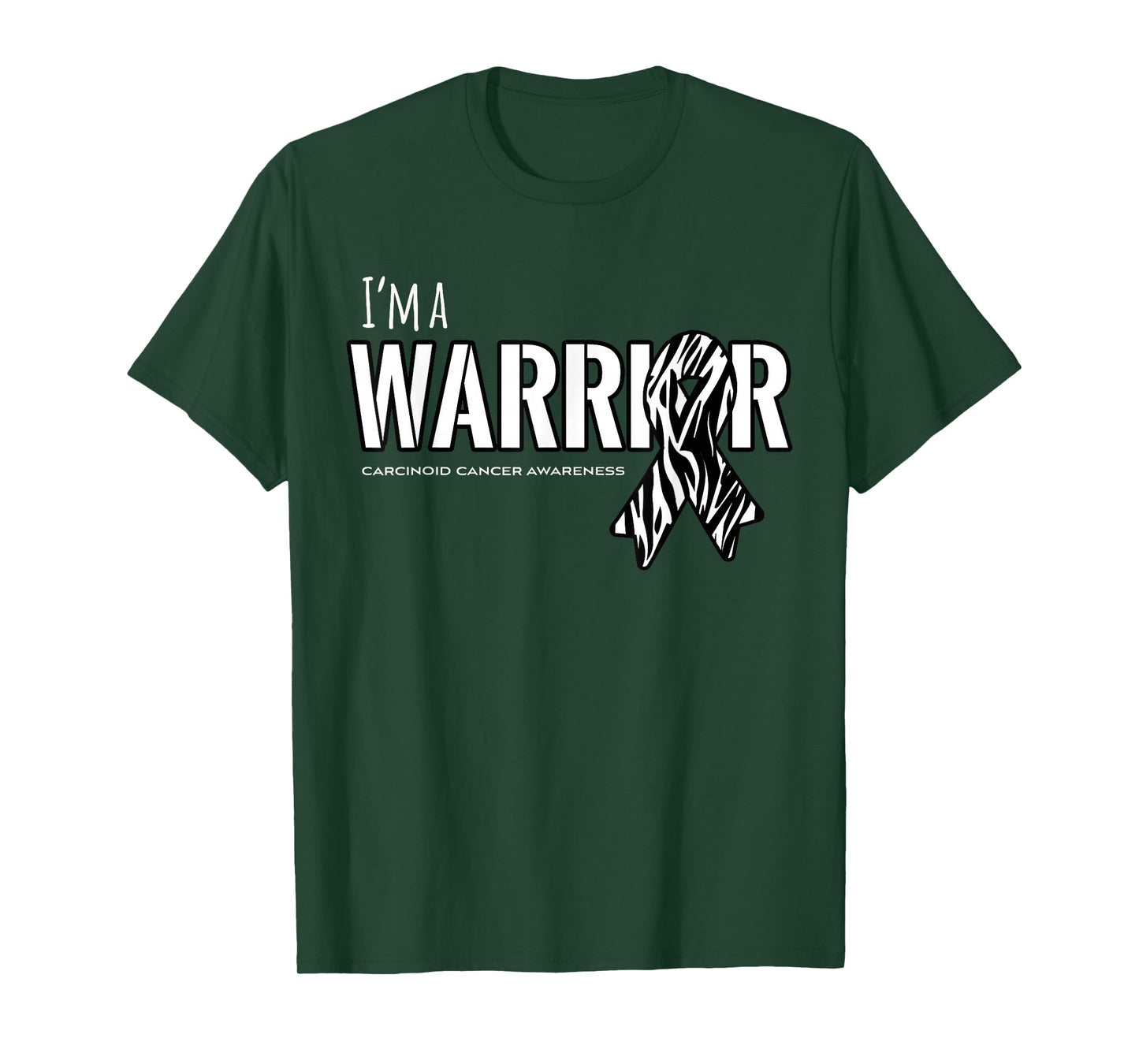 I'm a Warrior - Carcinoid Cancer Awareness Shirt T-Shirt