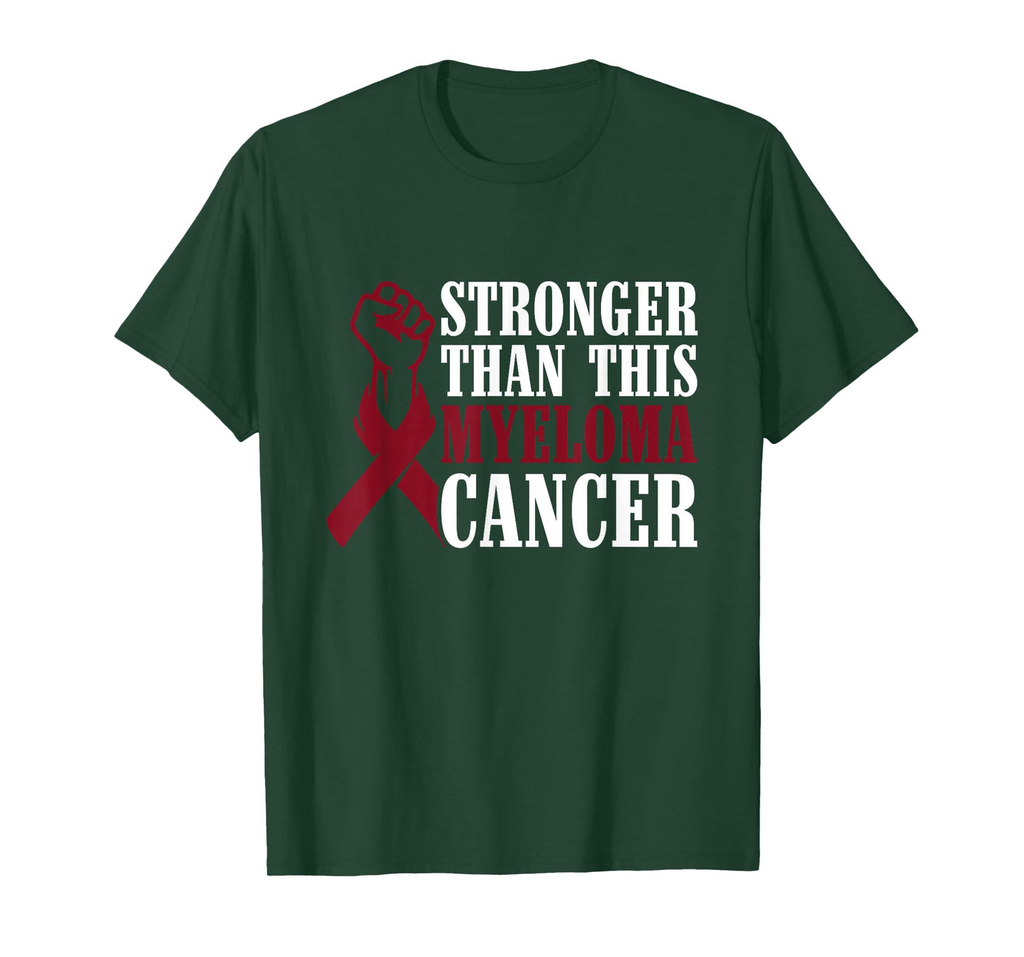 Stronger Than This Myeloma Cancer Multiple Myeloma Awareness T-Shirt