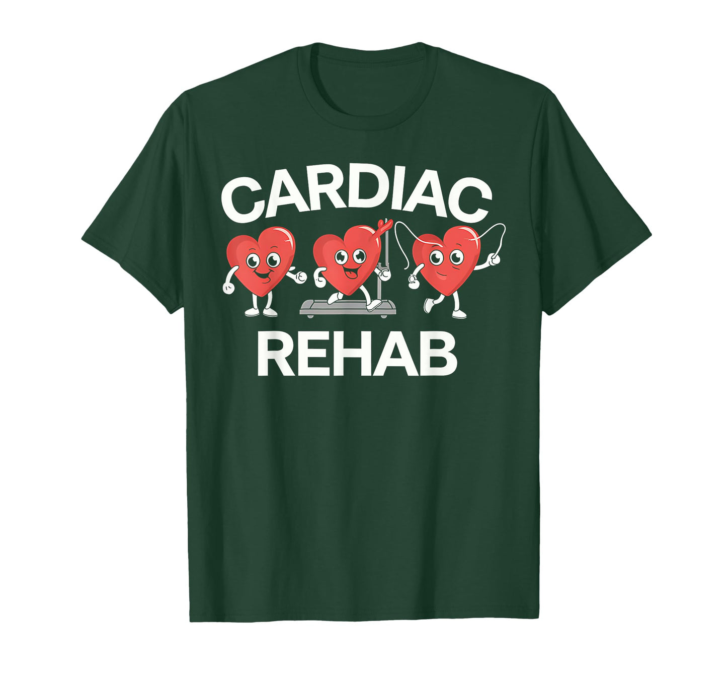Funny Graphic Tees For Women and Men Cardiac Rehab Exercise Recovery Workout Get Well Soon Gift T-Shirt Black Unisex-Youth T-Shirt