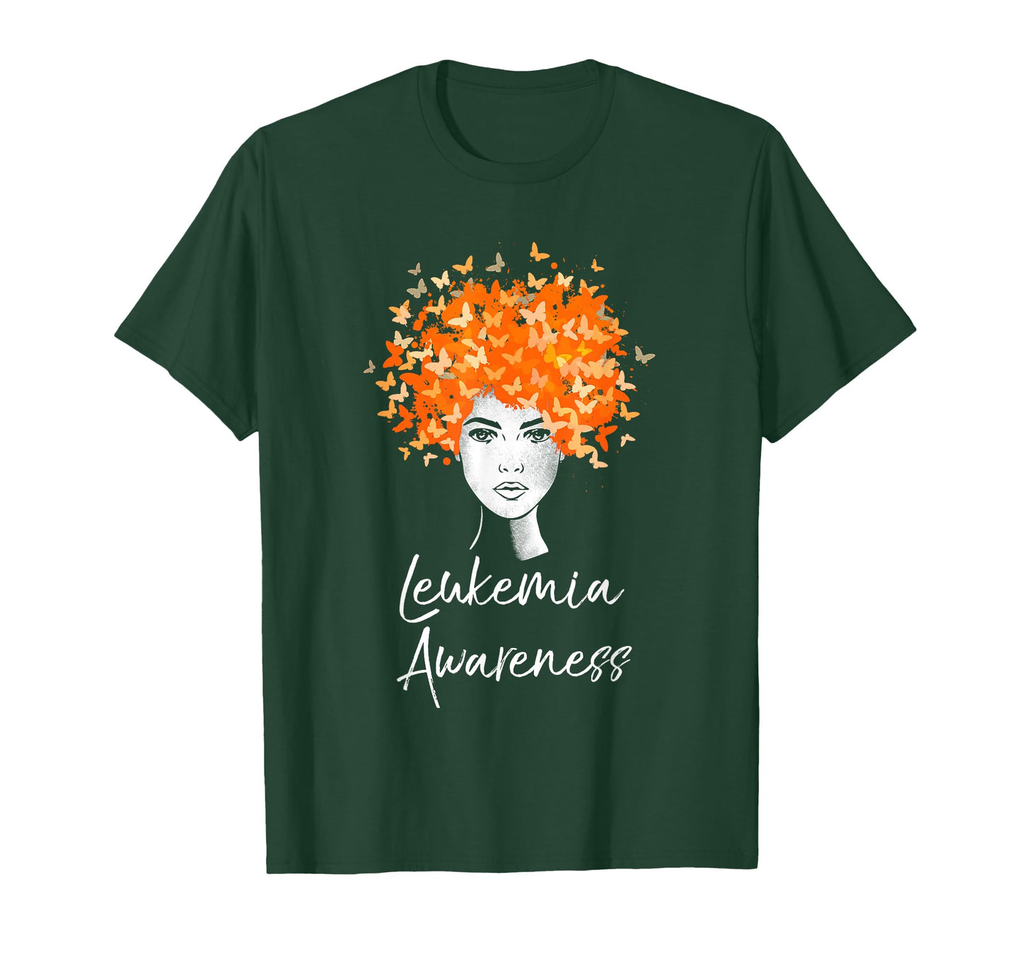 Leukemia Awareness T-Shirt Butterflies Gift Shirt T-Shirt