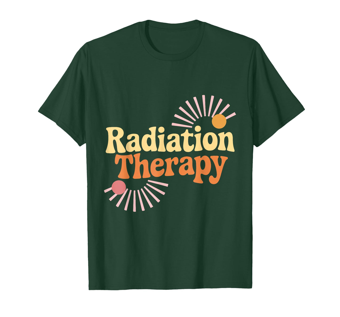 Radiation Therapist Oncology RT Hospital Team Men Women T-Shirt