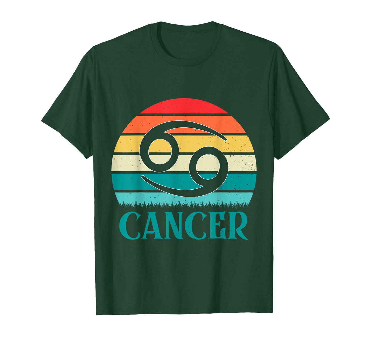 Cancer Sunset Zodiac T-Shirt