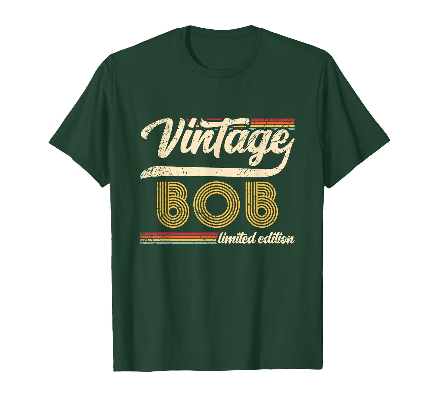 Classic Personalized Vintage Bob Limited edition Men T-Shirt
