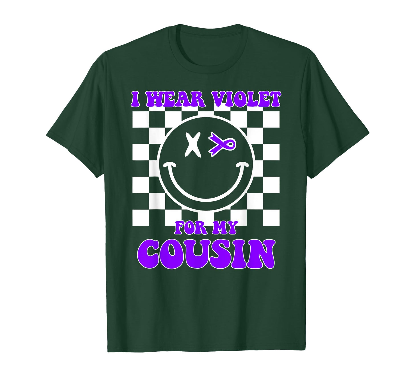 Hodgkins Lymphoma Awareness Cousin Hodgkins Lymphoma Ribbon T-Shirt