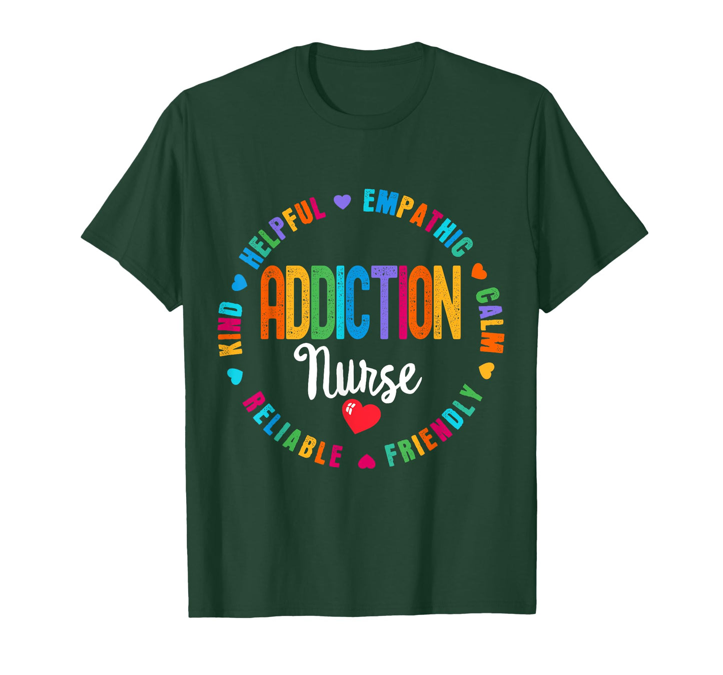 Addiction Nurse Rehab Recovery Nurses T-Shirt
