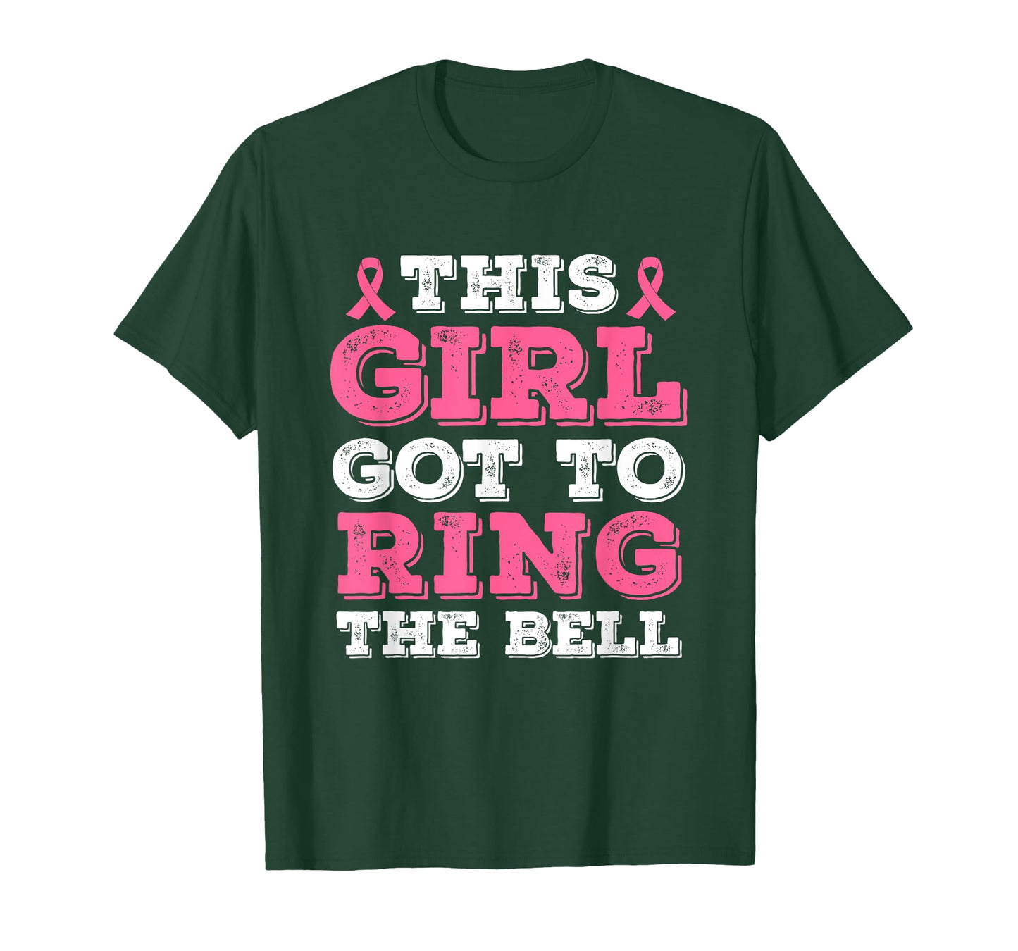 This Girl Got To Ring The Bell Breast Cancer Awareness T-Shirt