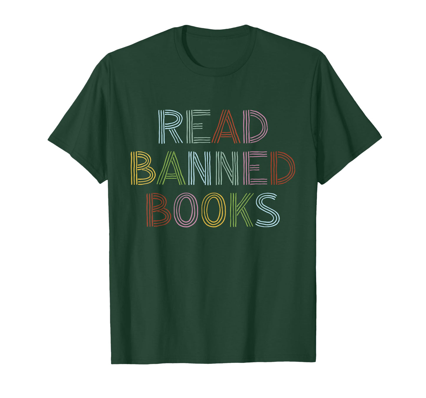 Read Banned Books Reading Teacher Bookworm Librarian Bookish T-Shirt