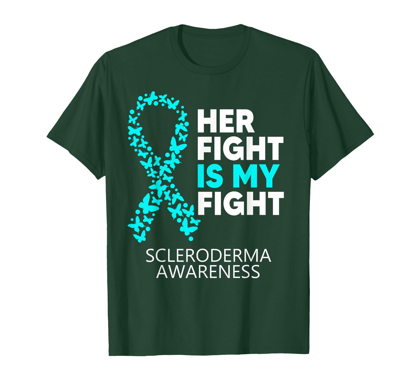Scleroderma Awareness Her Fight is my Fight Disease T-Shirt