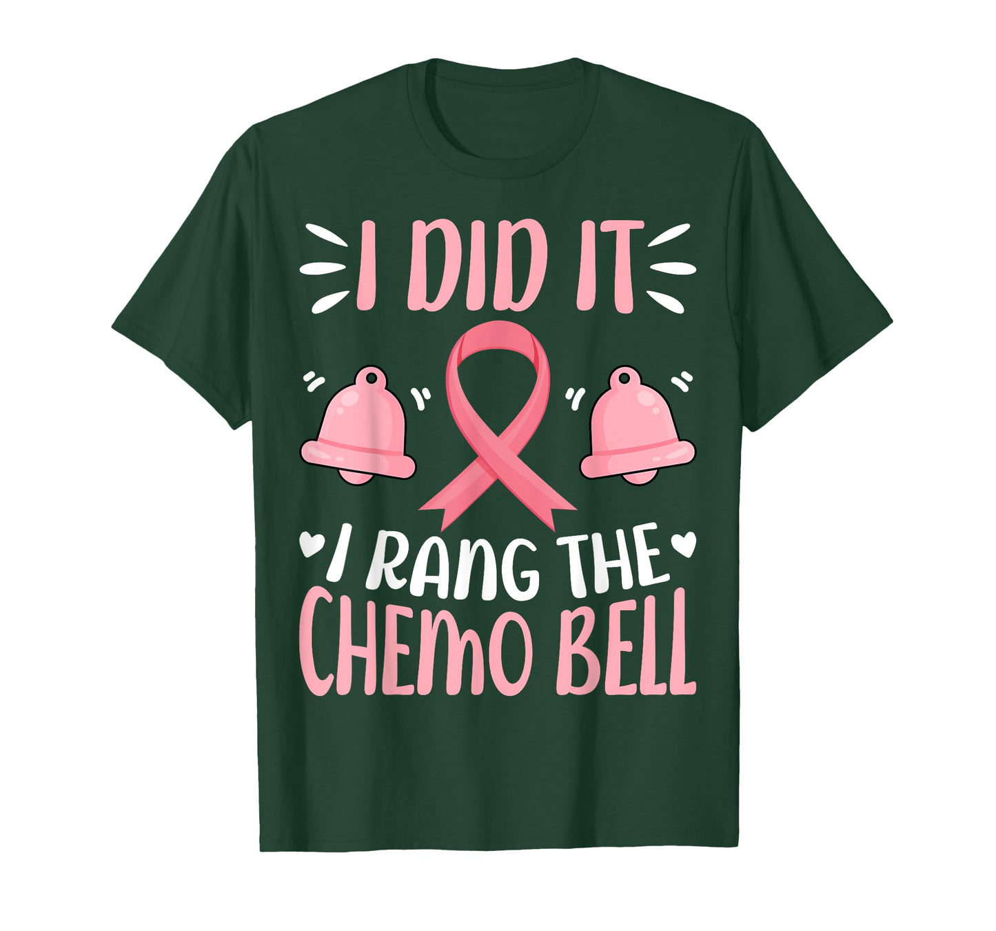 I Did It I Rang the Chemo Bell - Breast Cancer Awareness T-Shirt