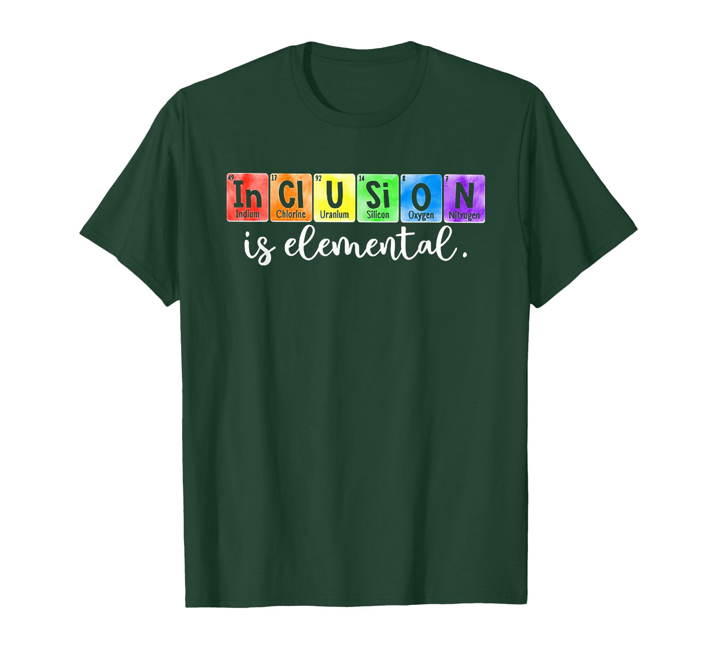 Special Ed Teacher Inclusion is elemental T-Shirt