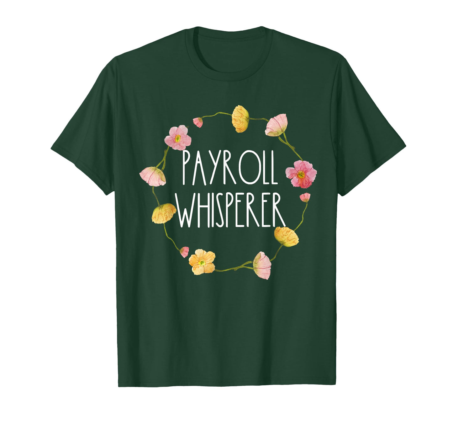 Payroll Whisperer Specialist HR Human Resources Finance T-Shirt