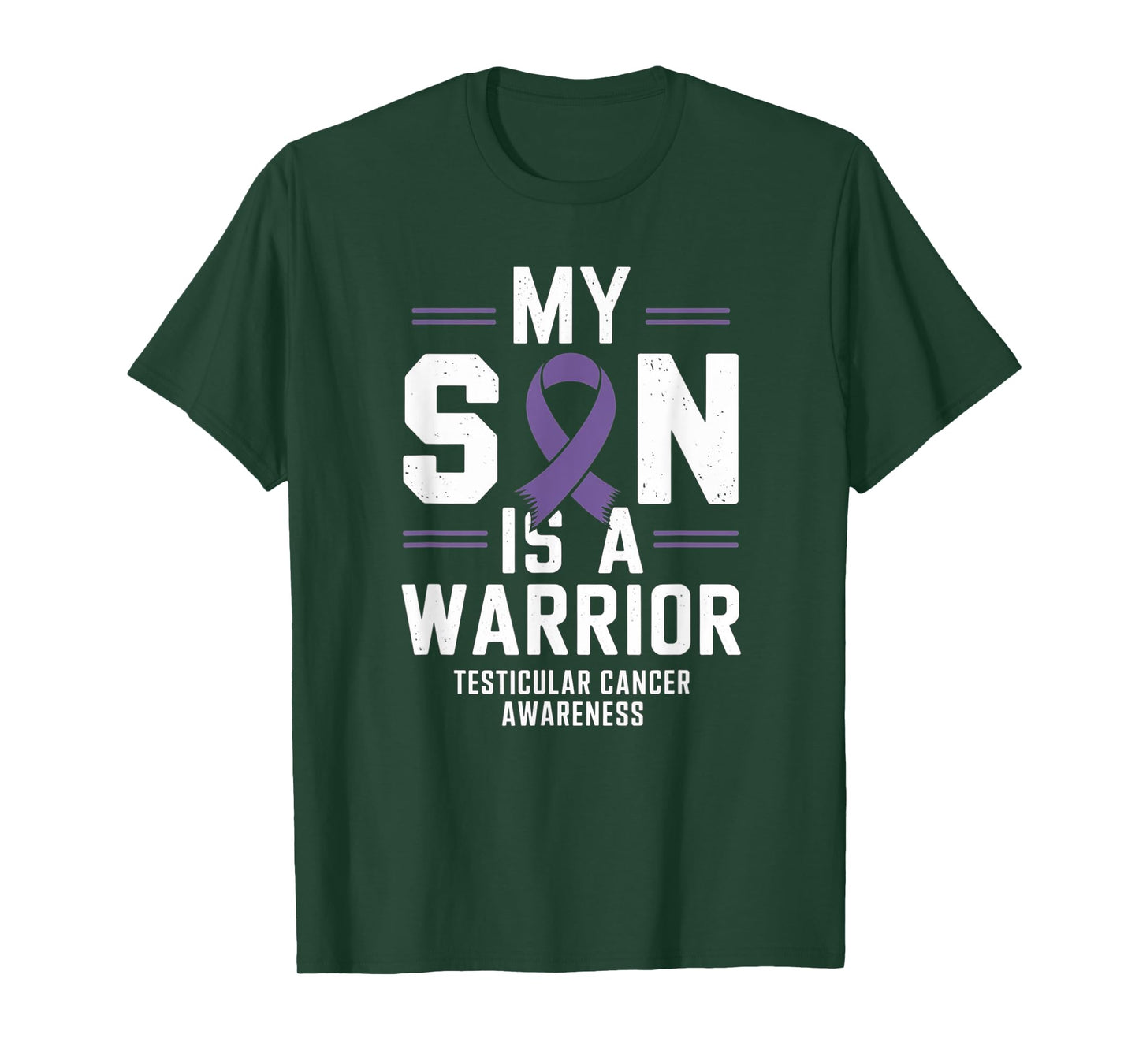My Son Is A Warrior Testicular Cancer Awareness T-Shirt