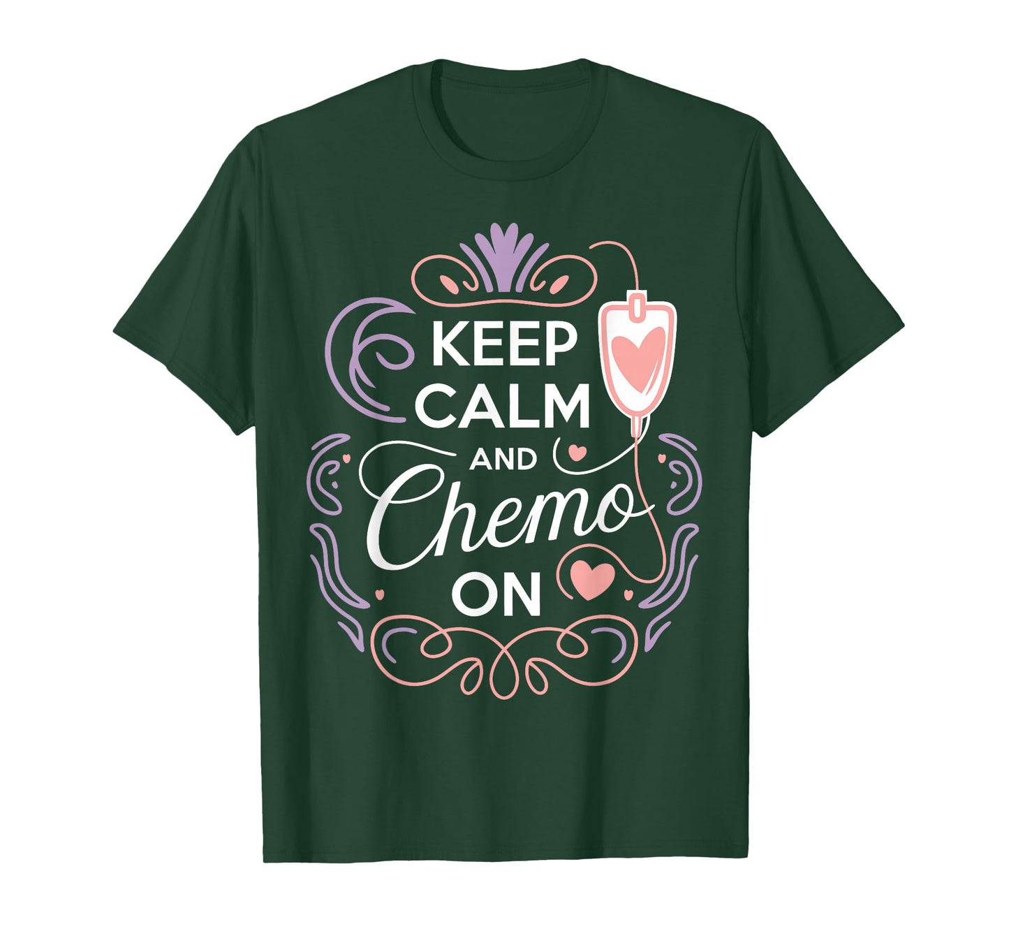 Hem/Onc Nurse Keep Calm Chemo On Hematology/Oncology Nurse T-Shirt