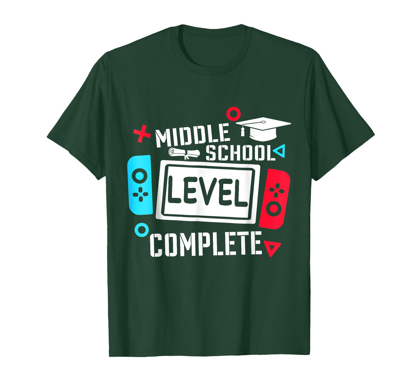 Middle School Level Complete Class Of 2025 Graduation Gifts T-Shirt