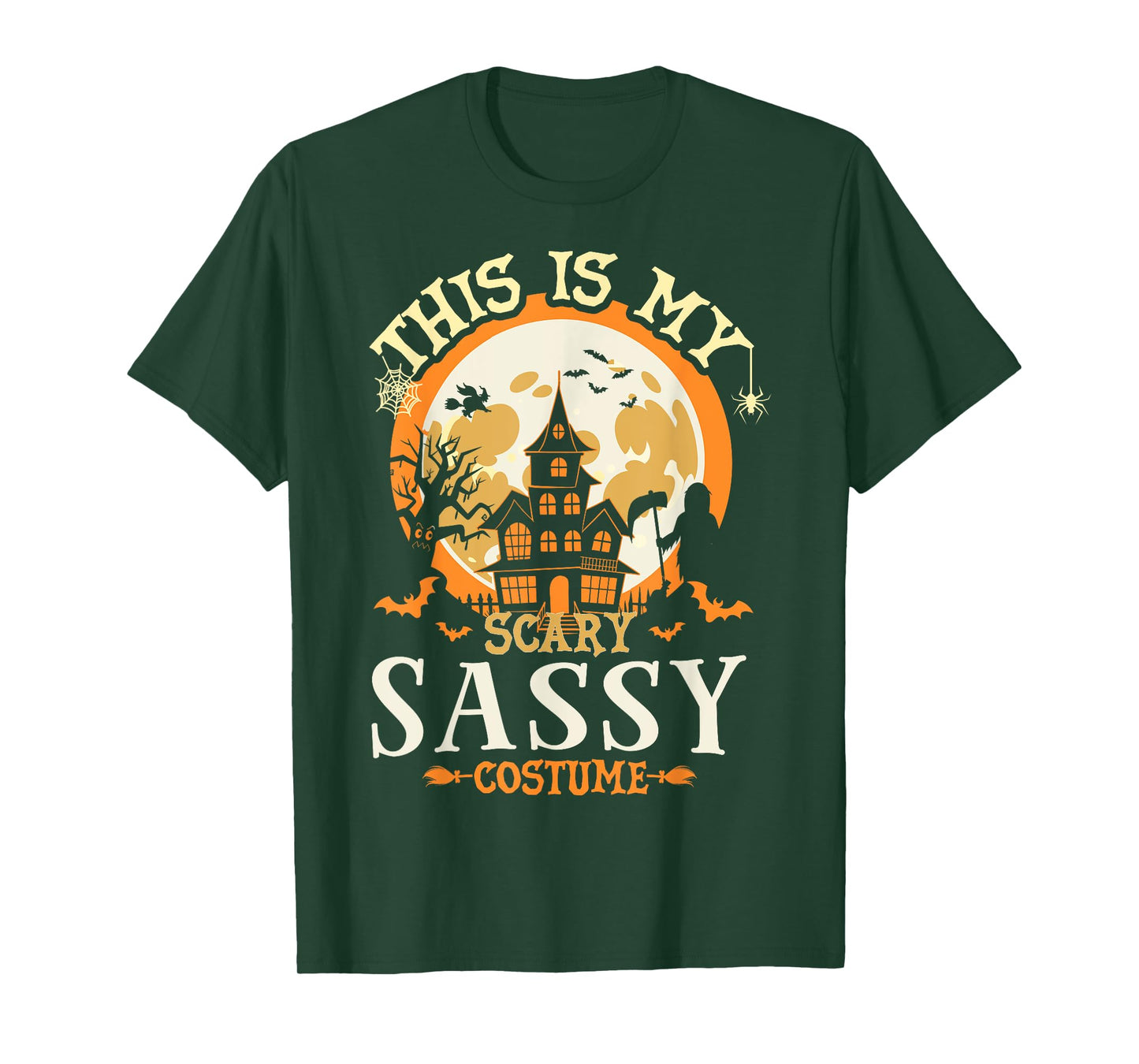 Matching My Scary Sassy Halloween Costume T-Shirt