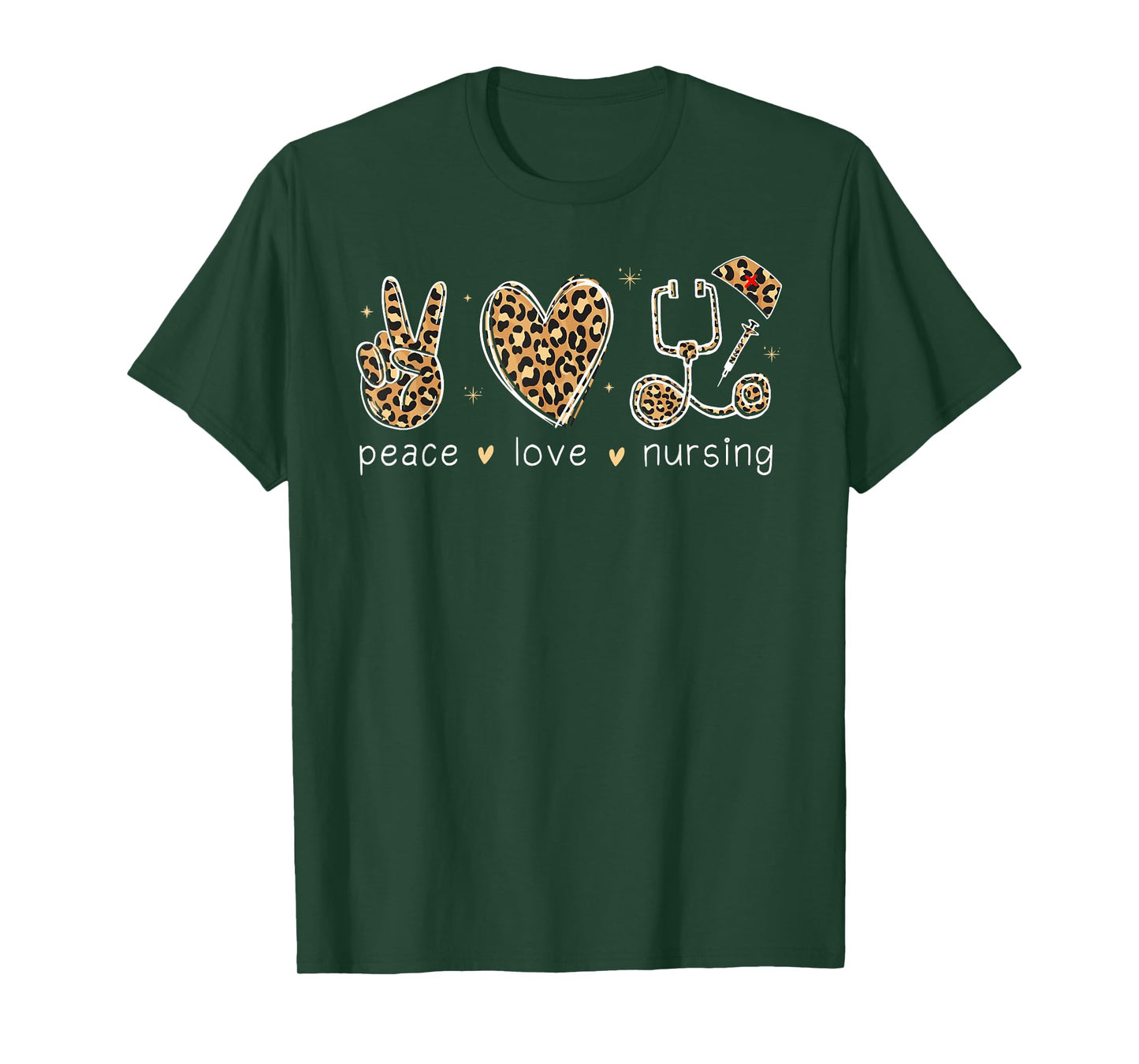 Peace love Nursing Nurse Life Nurses Day Nurse Week Mother T-Shirt