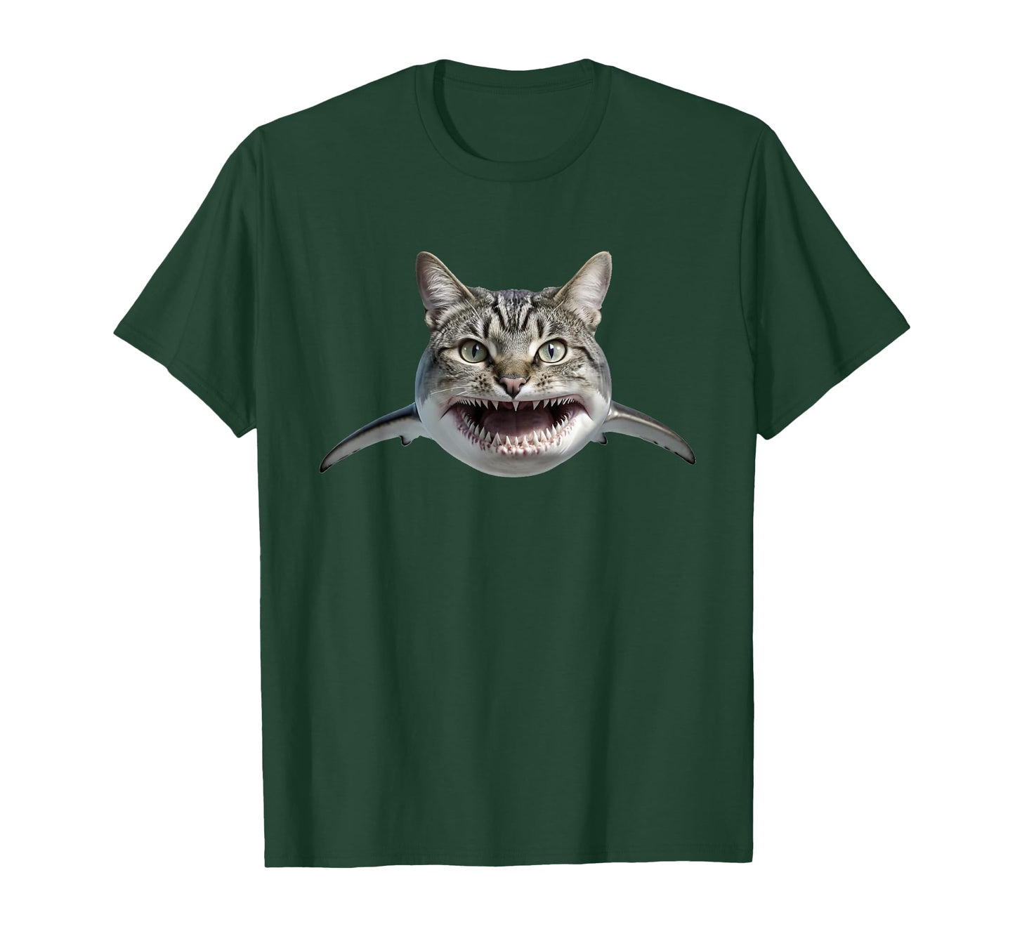 Catshark, silly cat shark face, funny sea monster T-Shirt for Men Women Kids