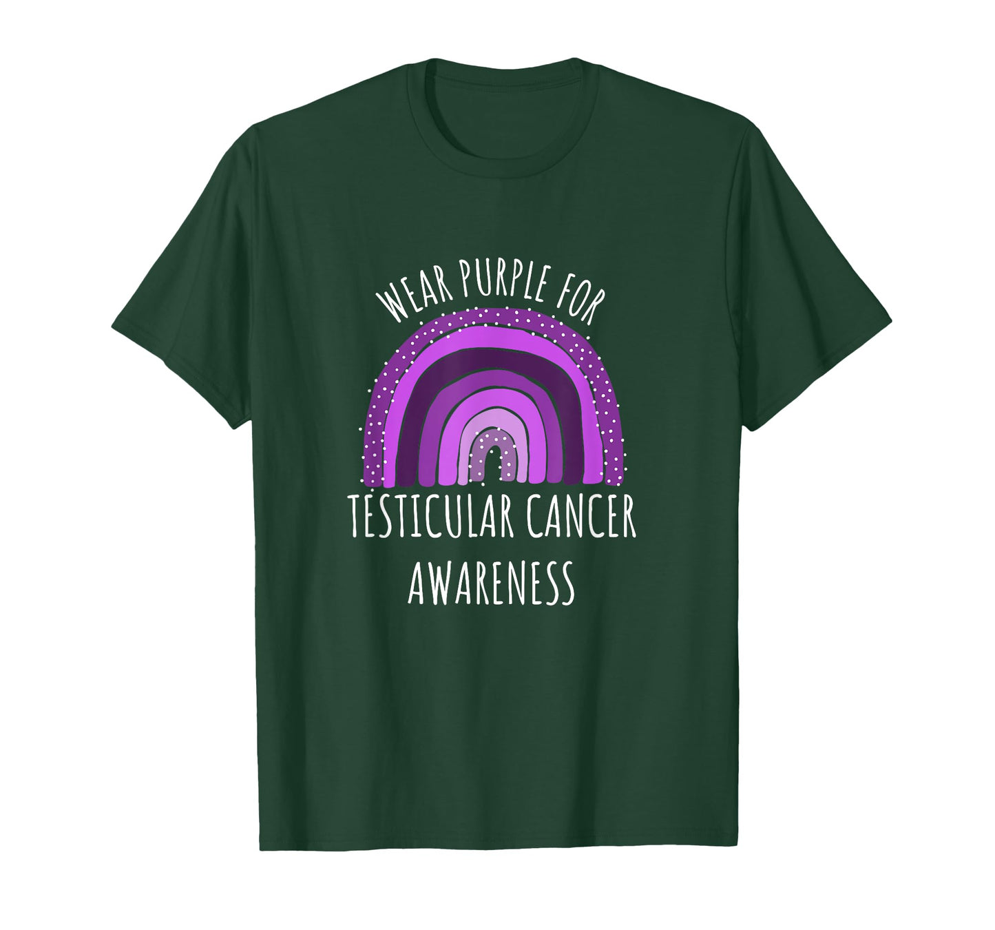 Wear Purple For Testicular Cancer Awareness Month T-Shirt
