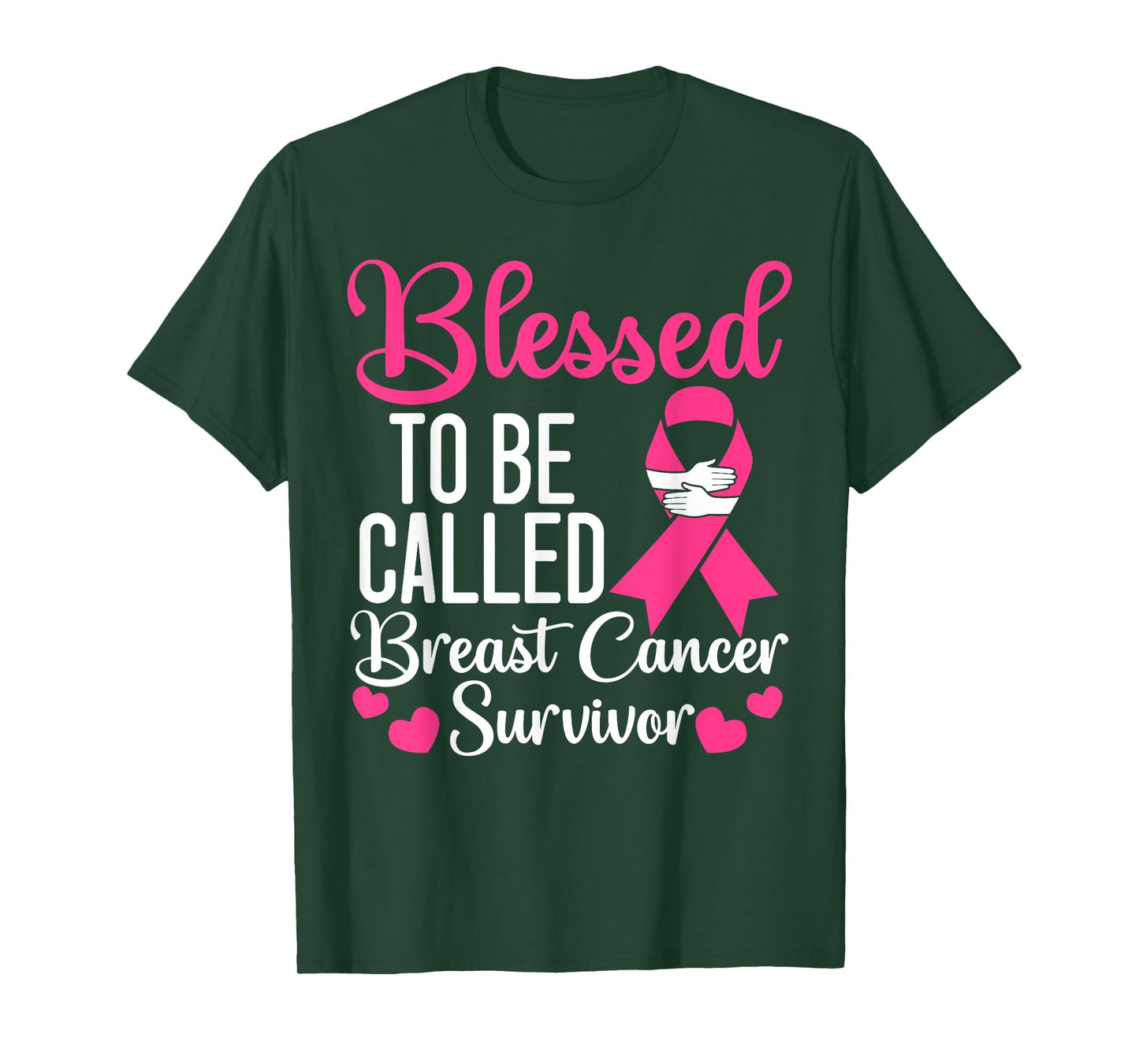 Blessed To Be Called Breast Cancer Survivor Chemotherapy T-Shirt