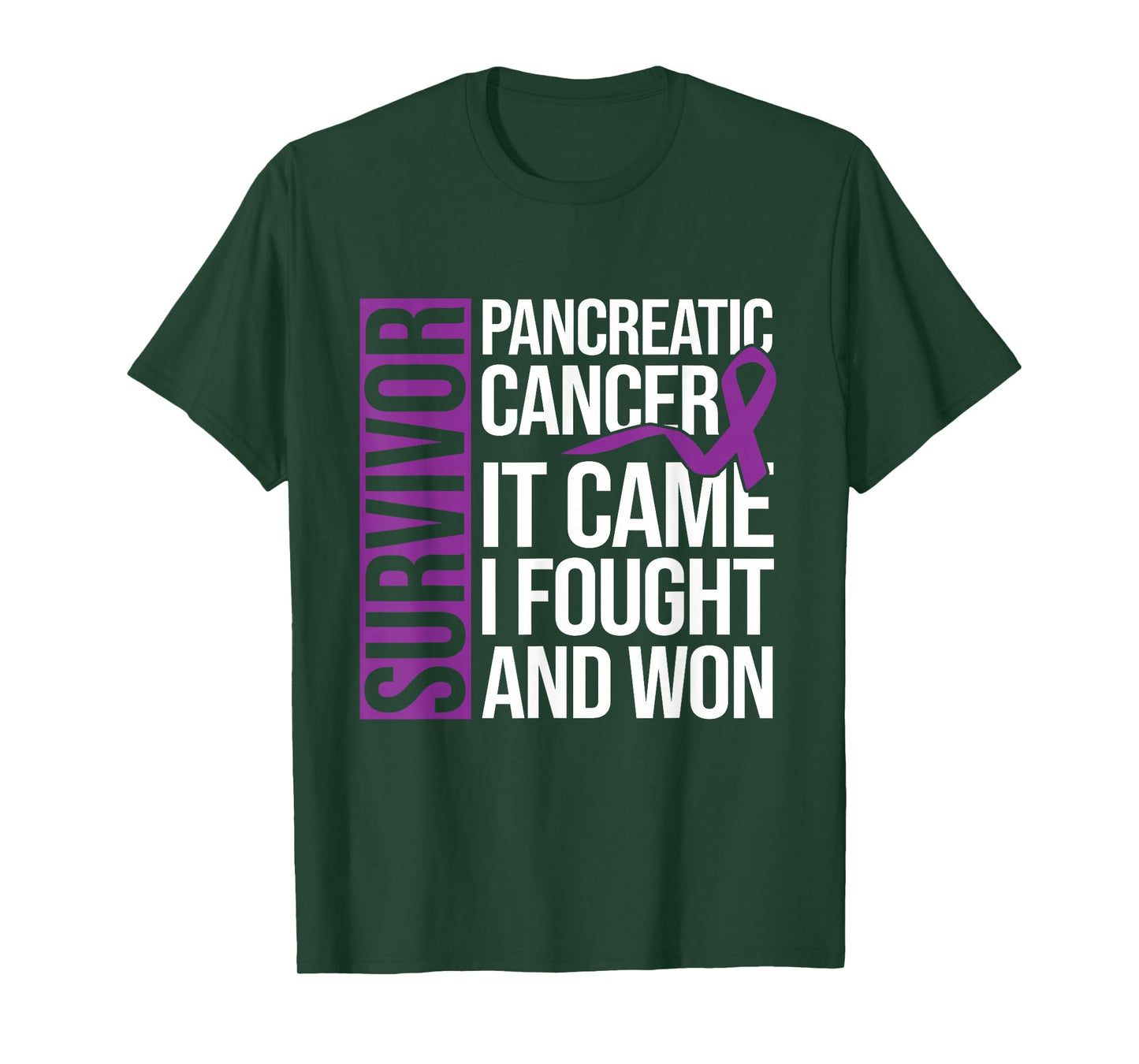 Survivor Cancer Survivor Pancreatic Cancer T-Shirt