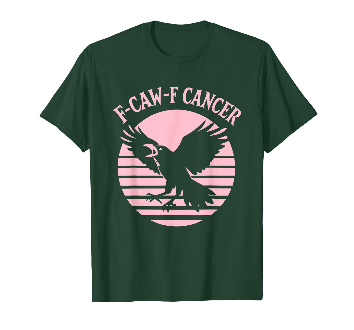 F-Caw-F Crow Meme October Breast Cancer Awareness T-Shirt