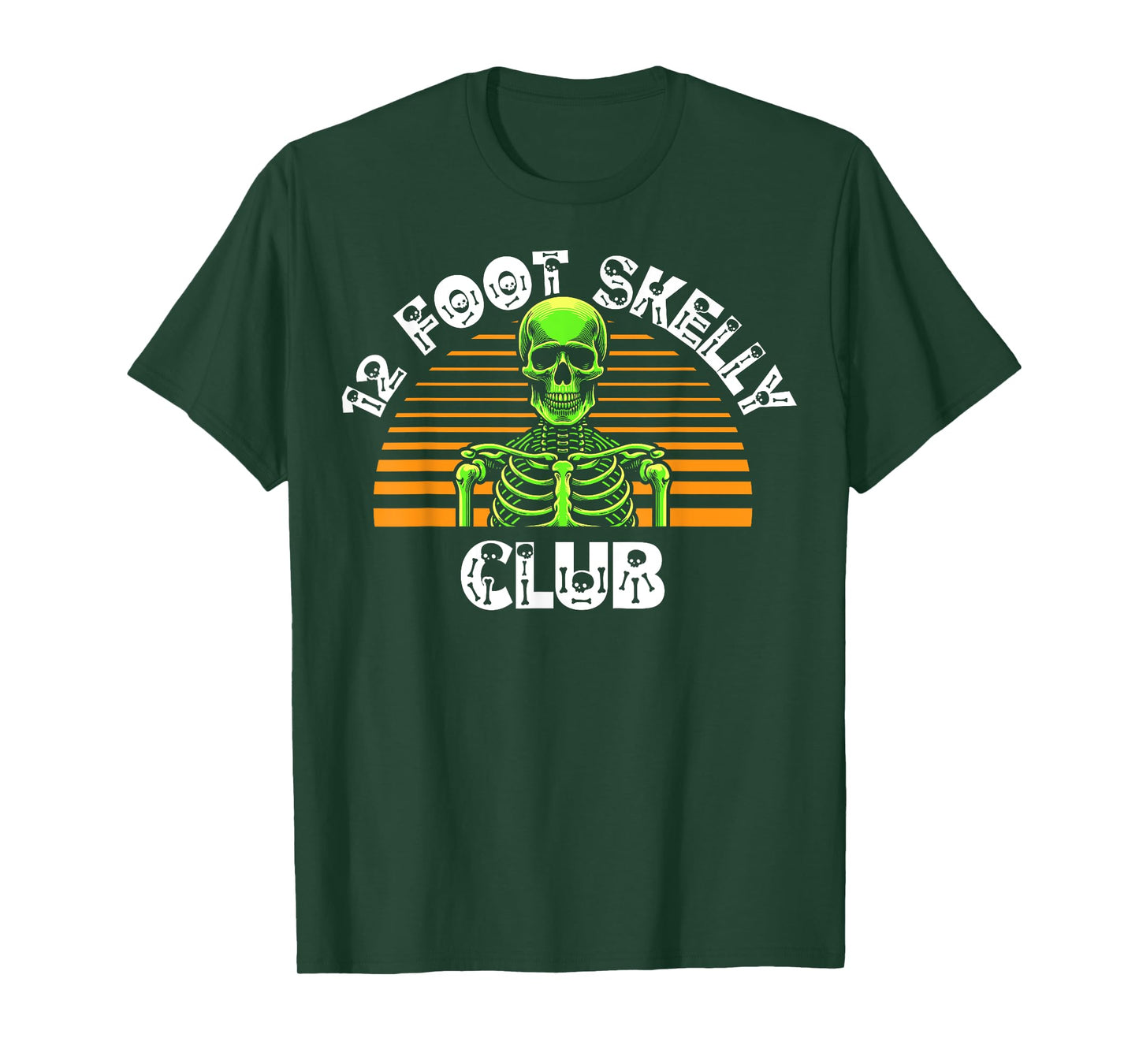 12 Foot Skelly Club - Halloween T-Shirt