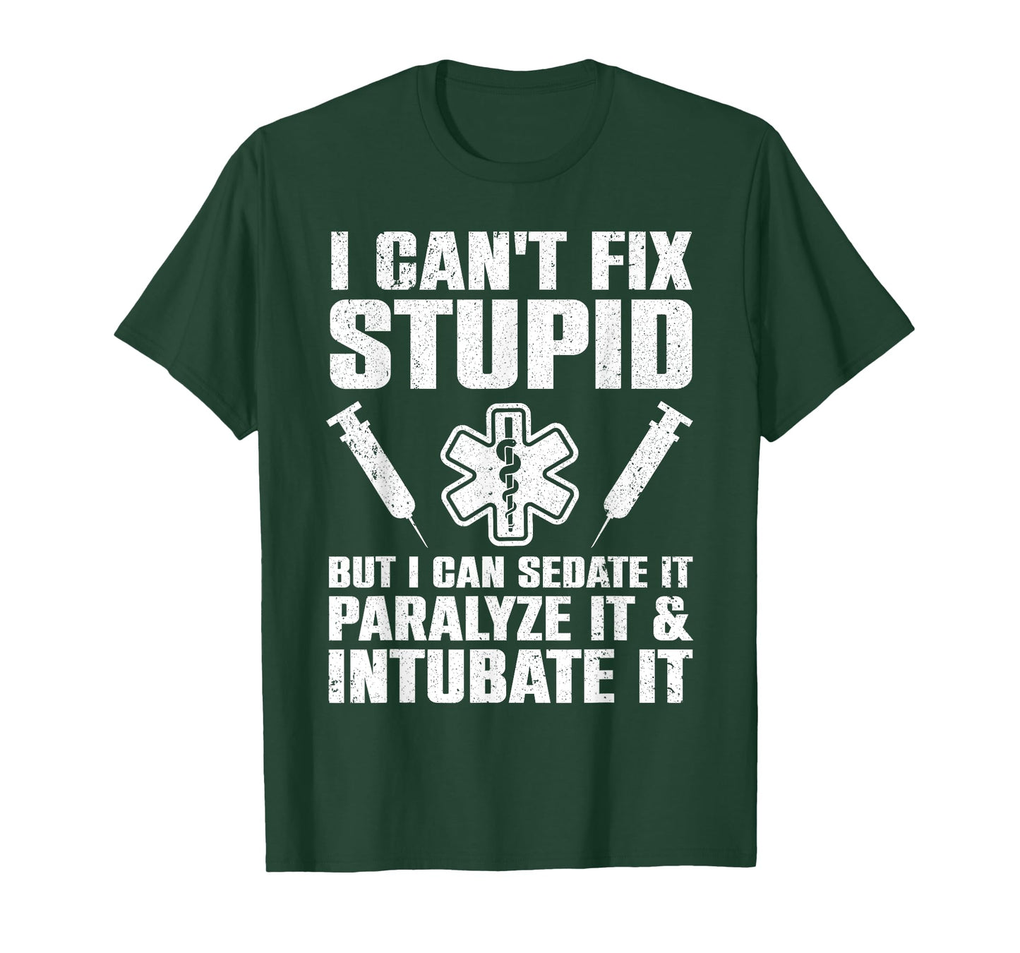 Funny Paramedic Design For Men Women EMT Paramedic EMS Lover T-Shirt