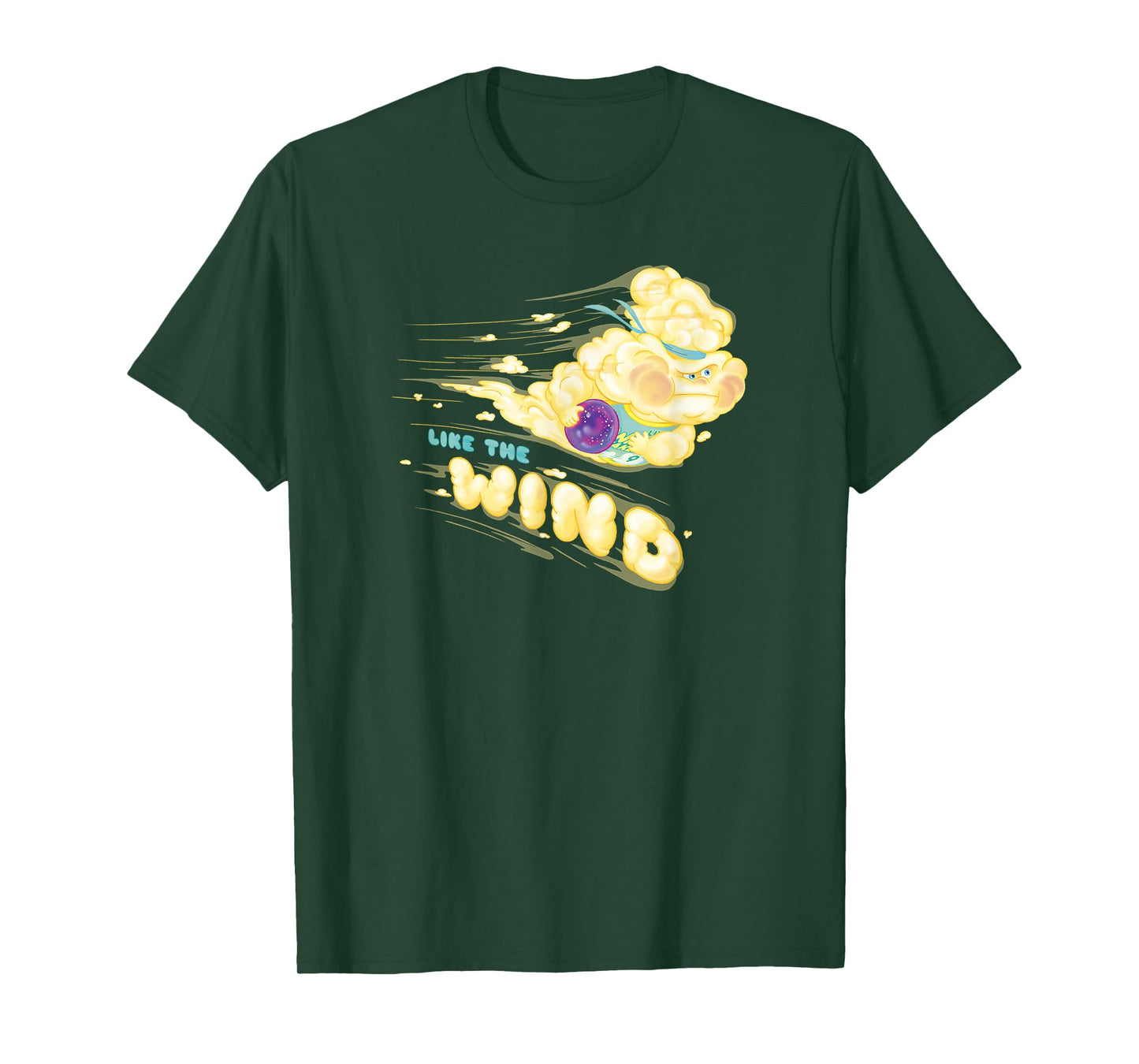 Disney Pixar Elemental Like The Wind Racing Lutz Poster T-Shirt