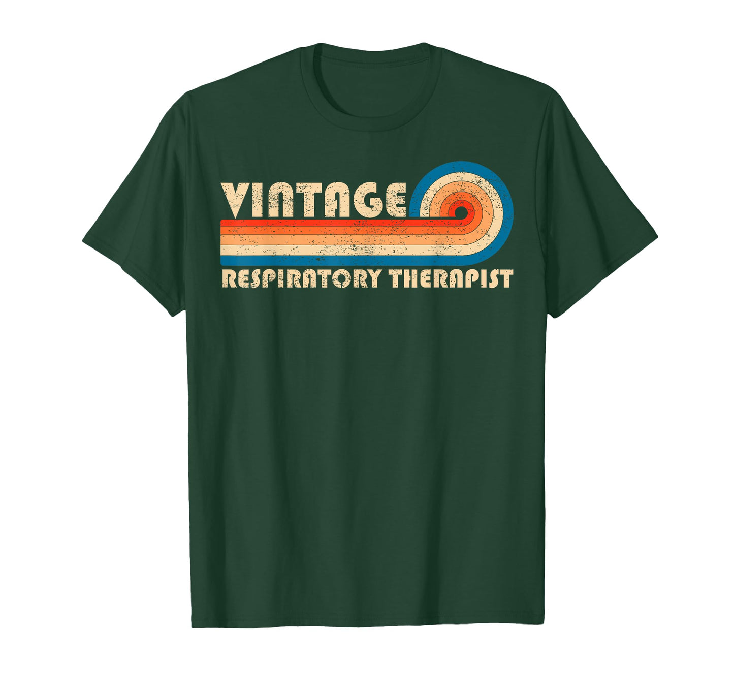 Vintage Respiratory Therapist Job Title Birthday Idea T-Shirt