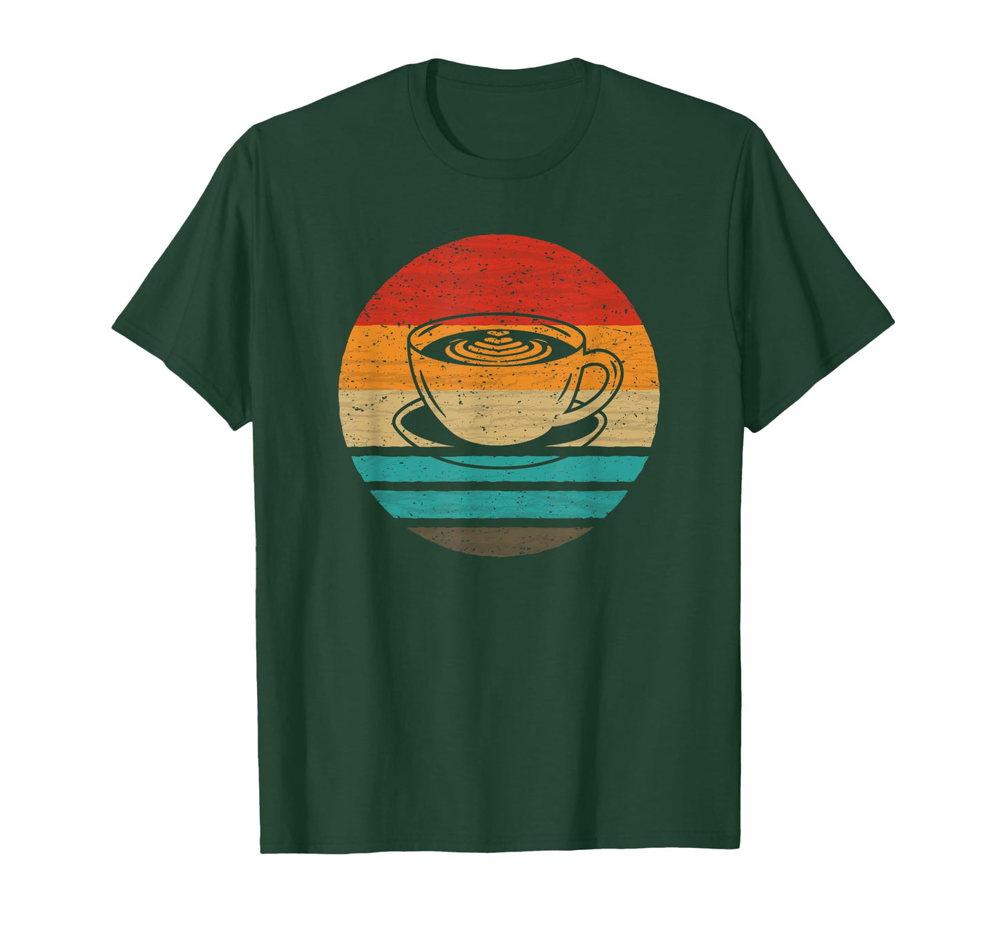 Coffee Retro Style Vintage T-Shirt