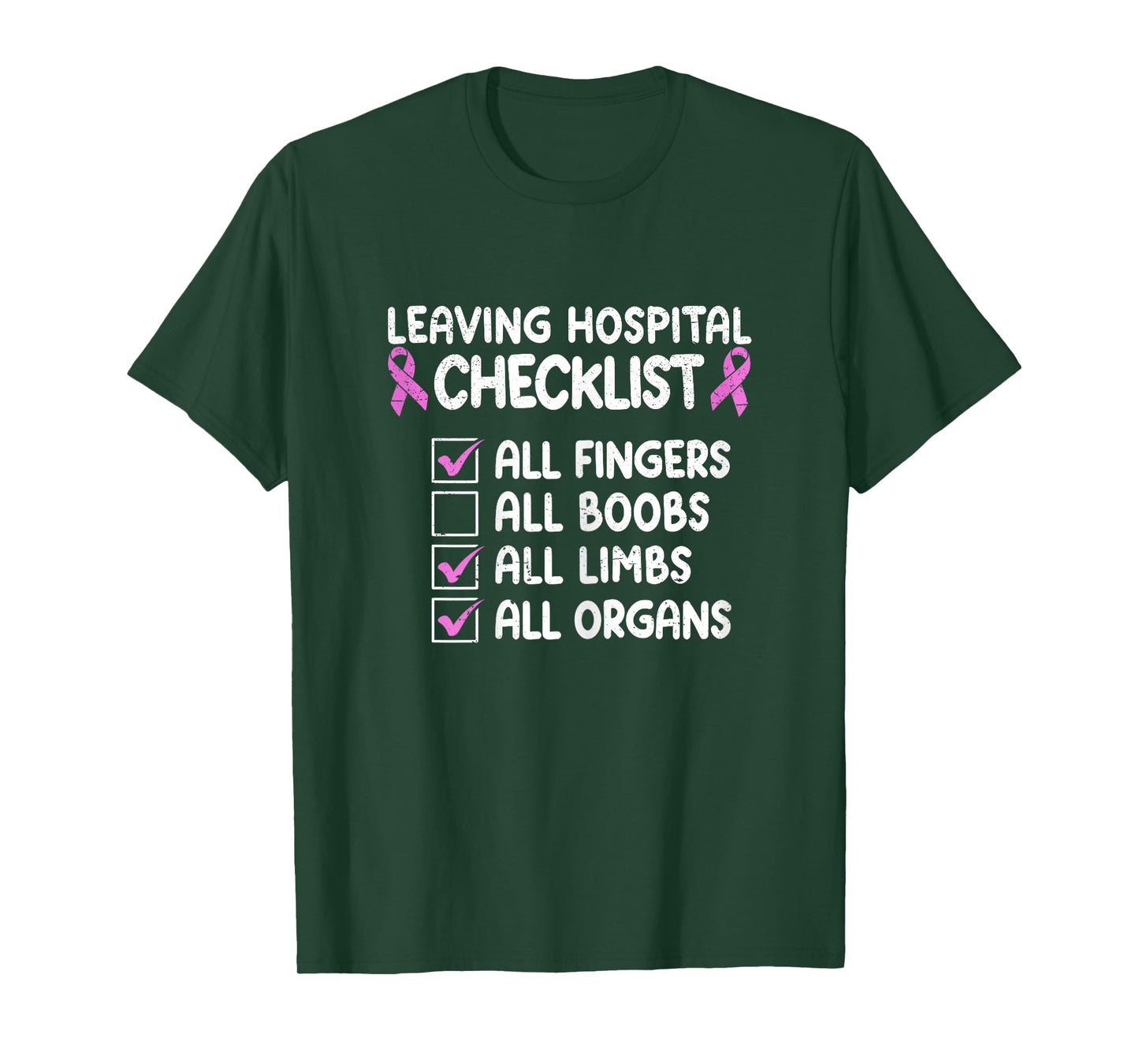 Funny Breast Cancer Survivor Masectomy T-Shirt
